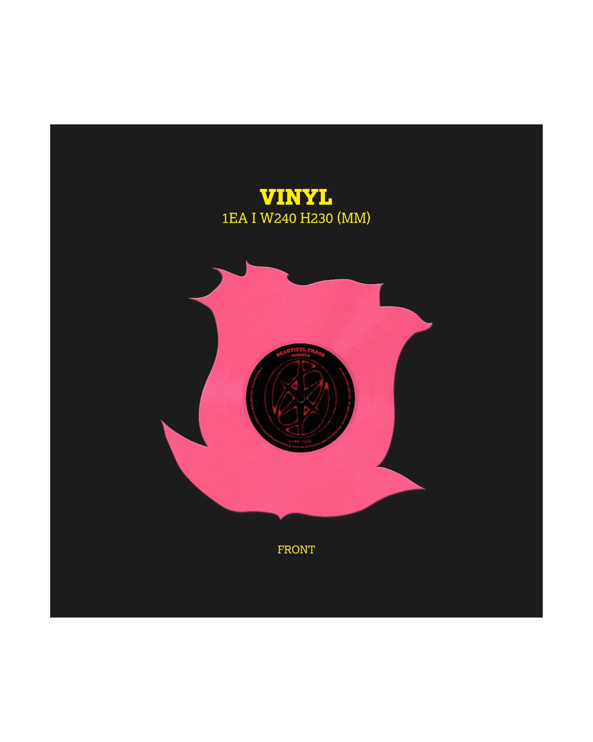 Gabriela Rose Die-Cut 7" Vinyl - Image 2