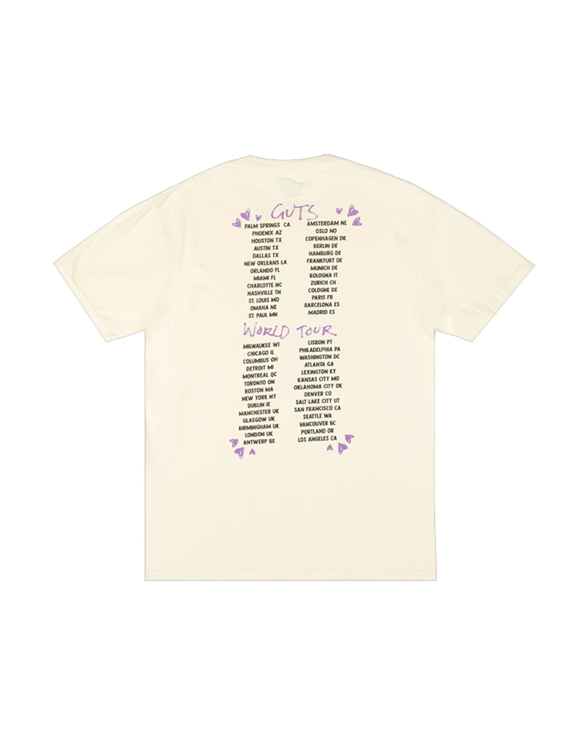 get him back! dateback t-shirt in natural - Image 2
