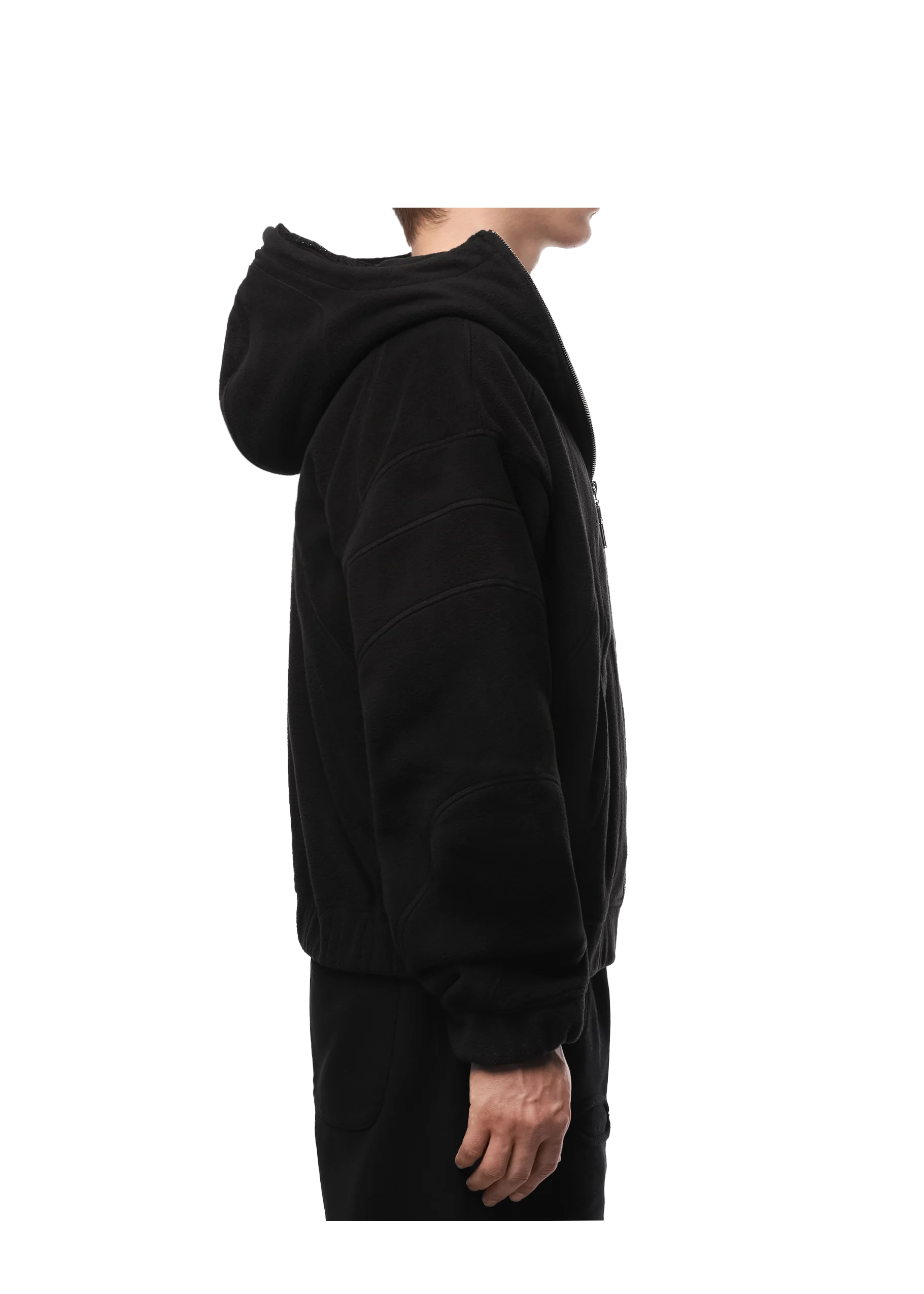 GHOST FLEECE in BLACK - Image 10