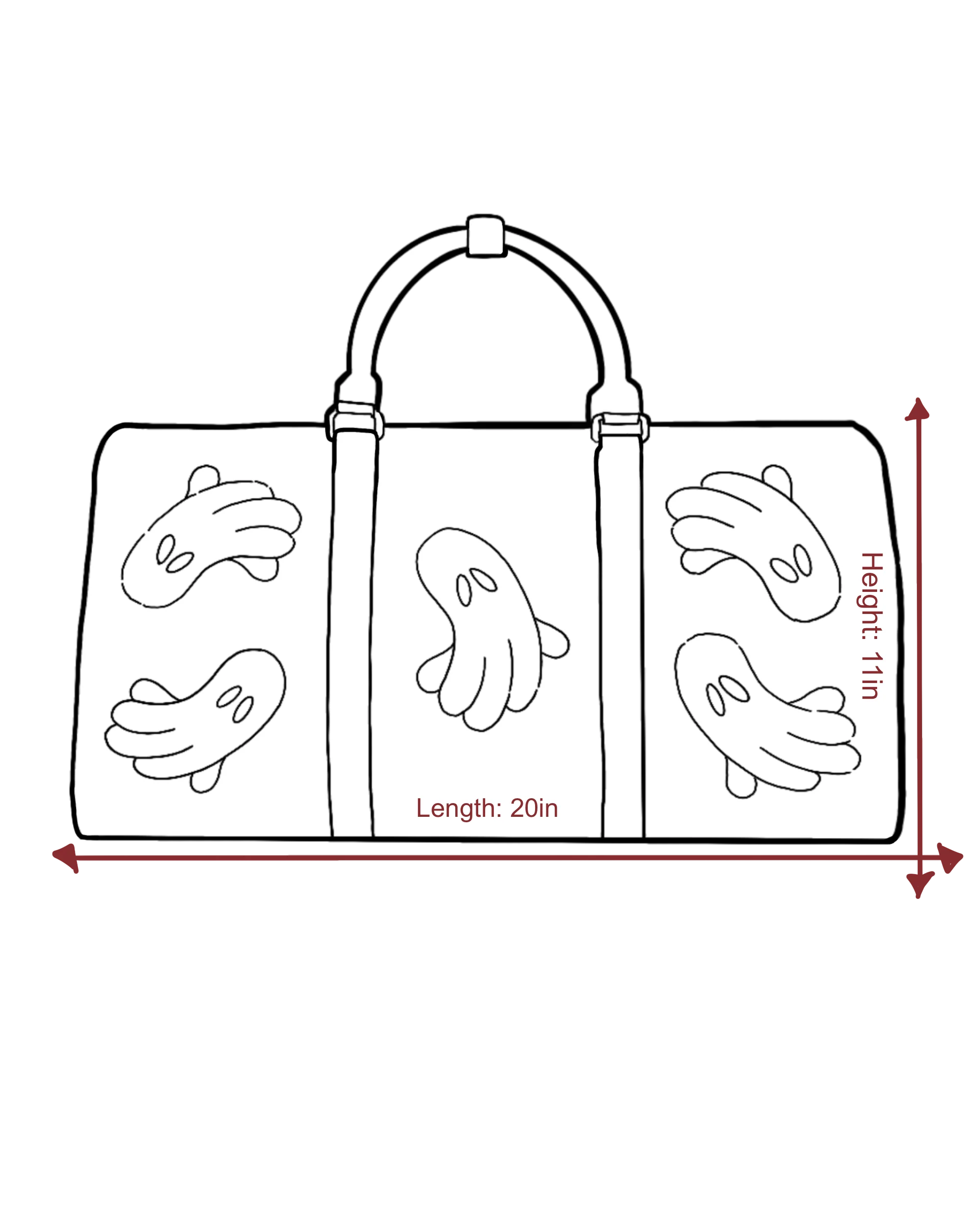 GHOST GEM DUFFLE BAG - Image 19