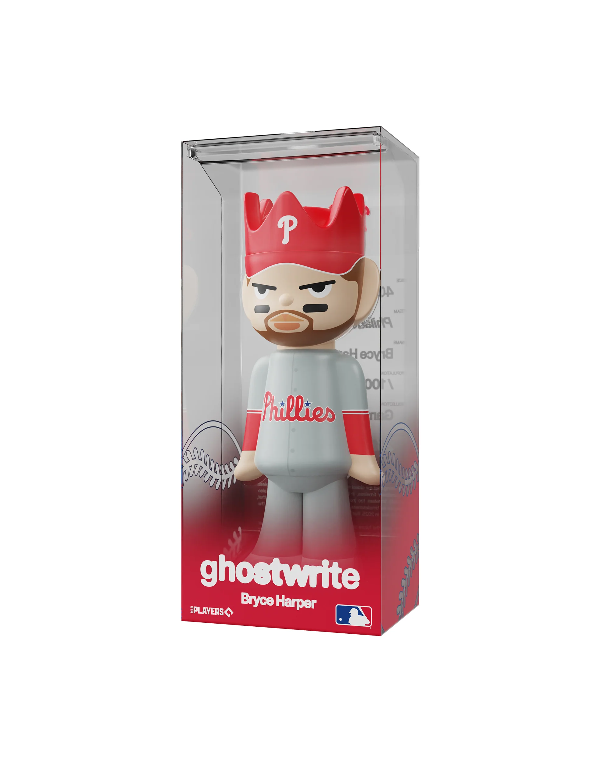 ghostwrite x MLB "Game Face" Bryce Harper 400% 2025 (Edition of 100) - Image 4