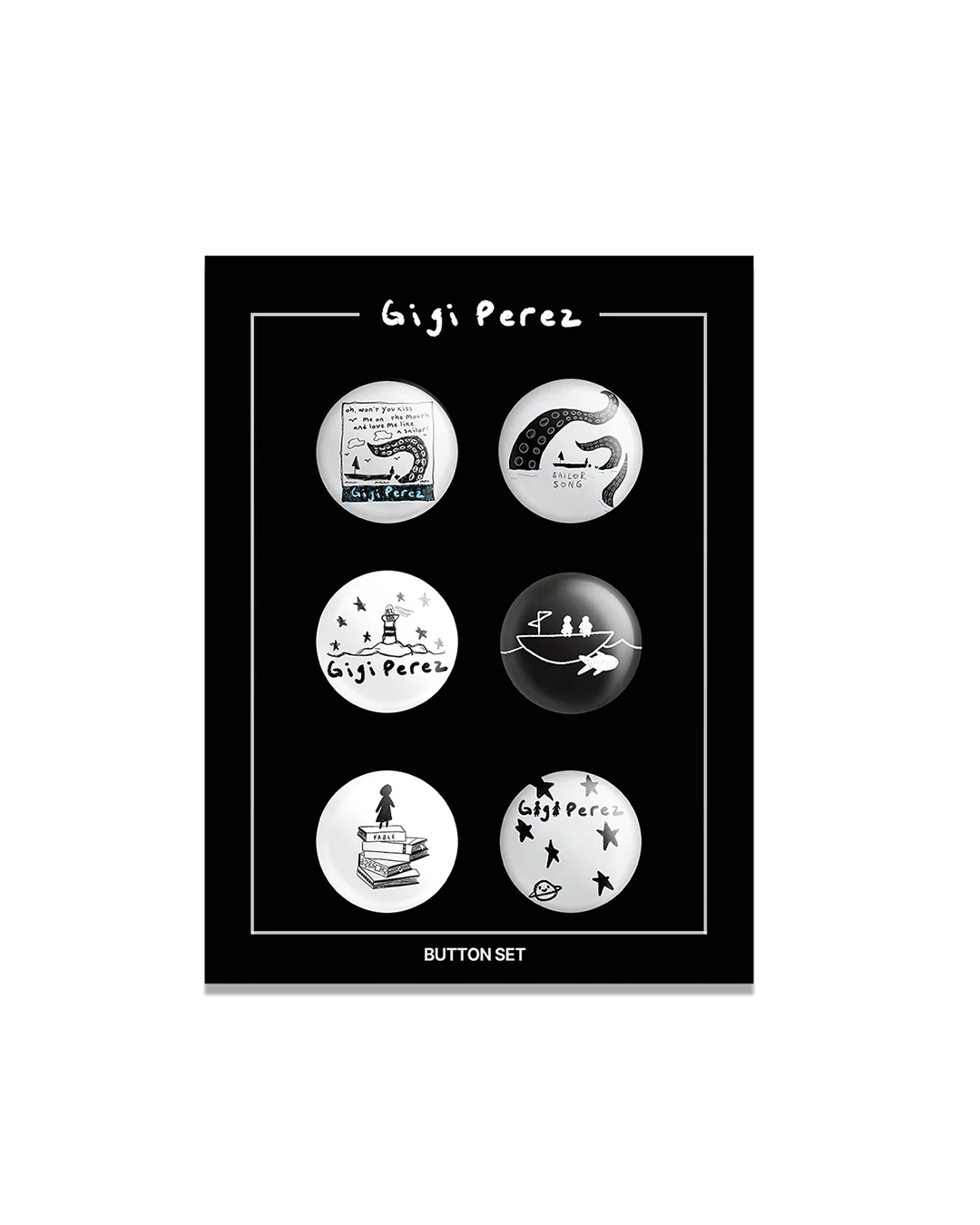 Gigi Perez Tour Pin Set