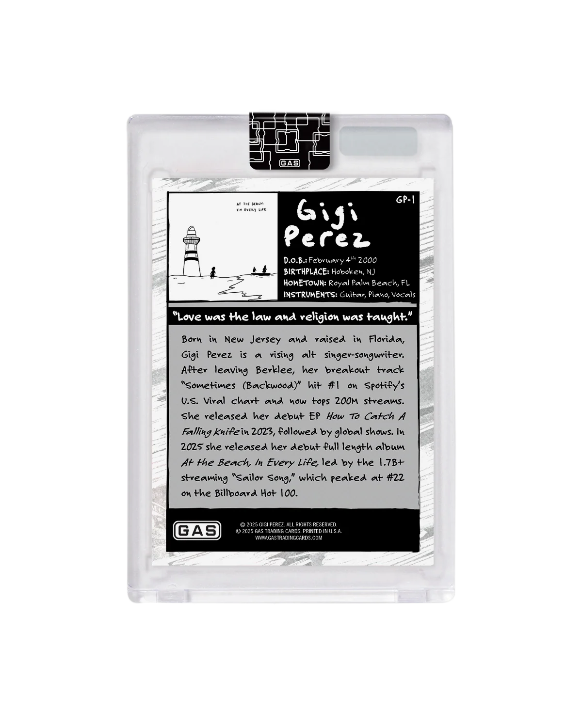 Gigi Perez x GAS Trading Card Bundle - Image 5