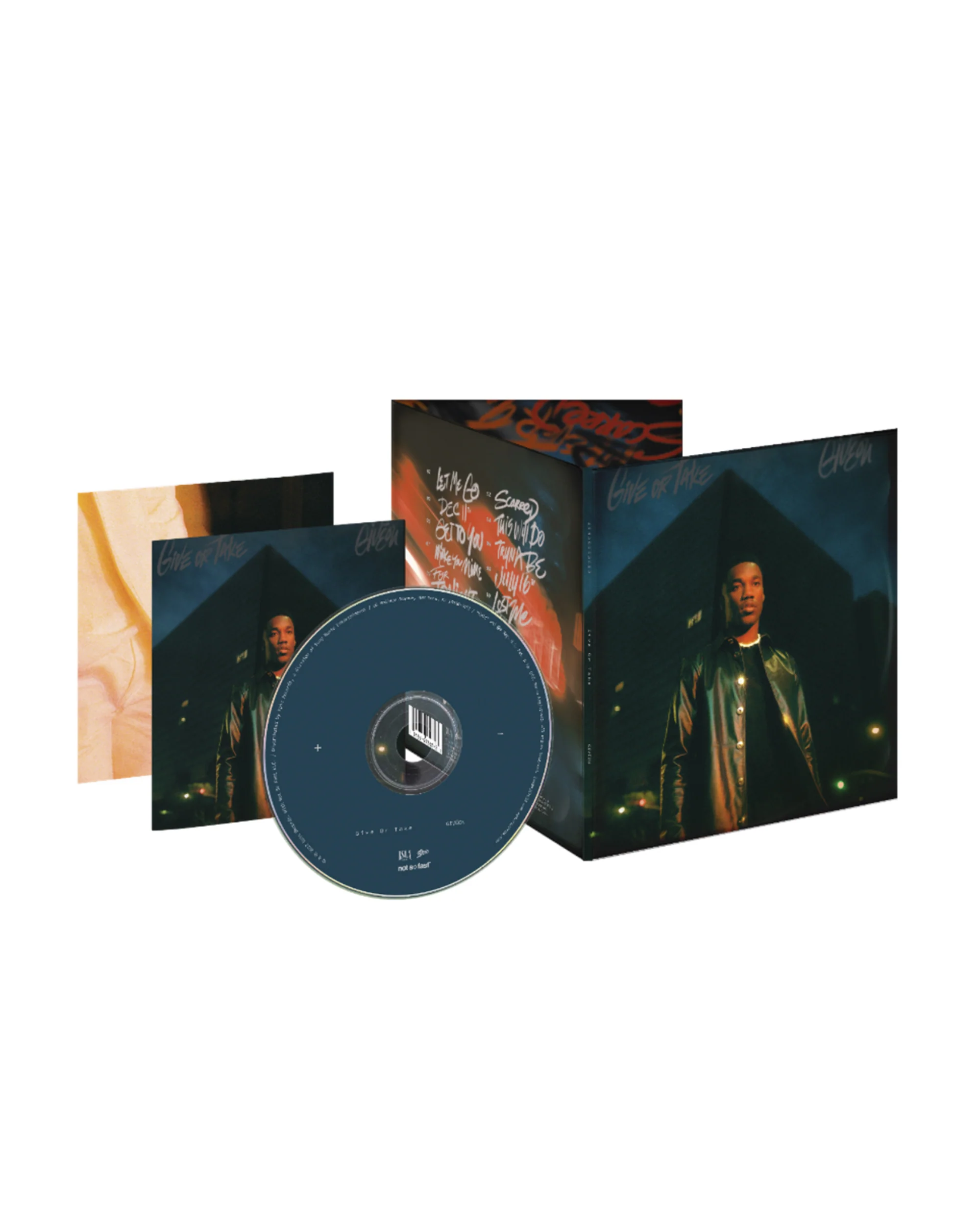 Give Or Take Deluxe Limited Edition Tri-Fold Softpak CD with Fold Out Poster - Image 3