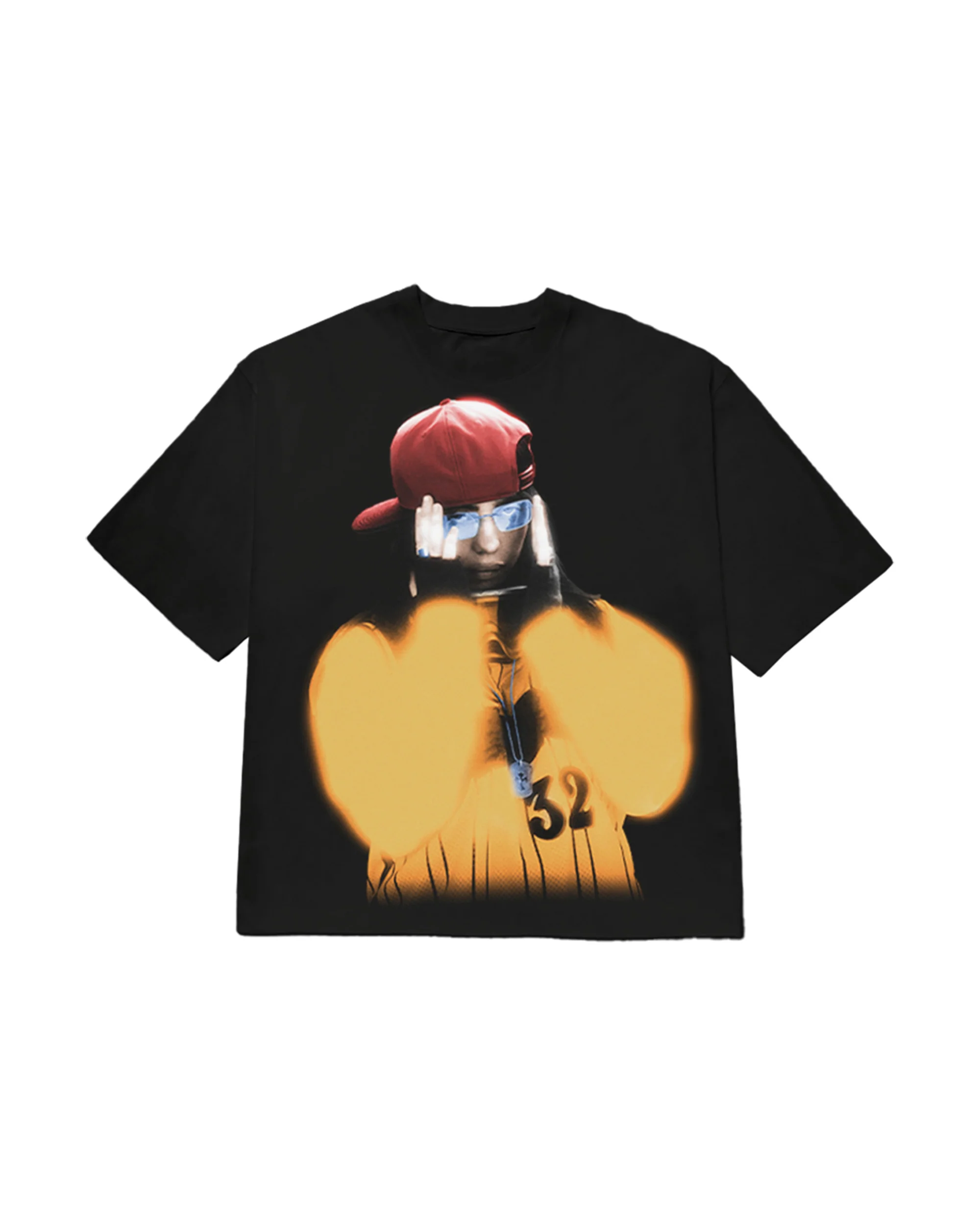 Glasses HIT ME HARD AND SOFT: THE TOUR 2025 Black T-Shirt