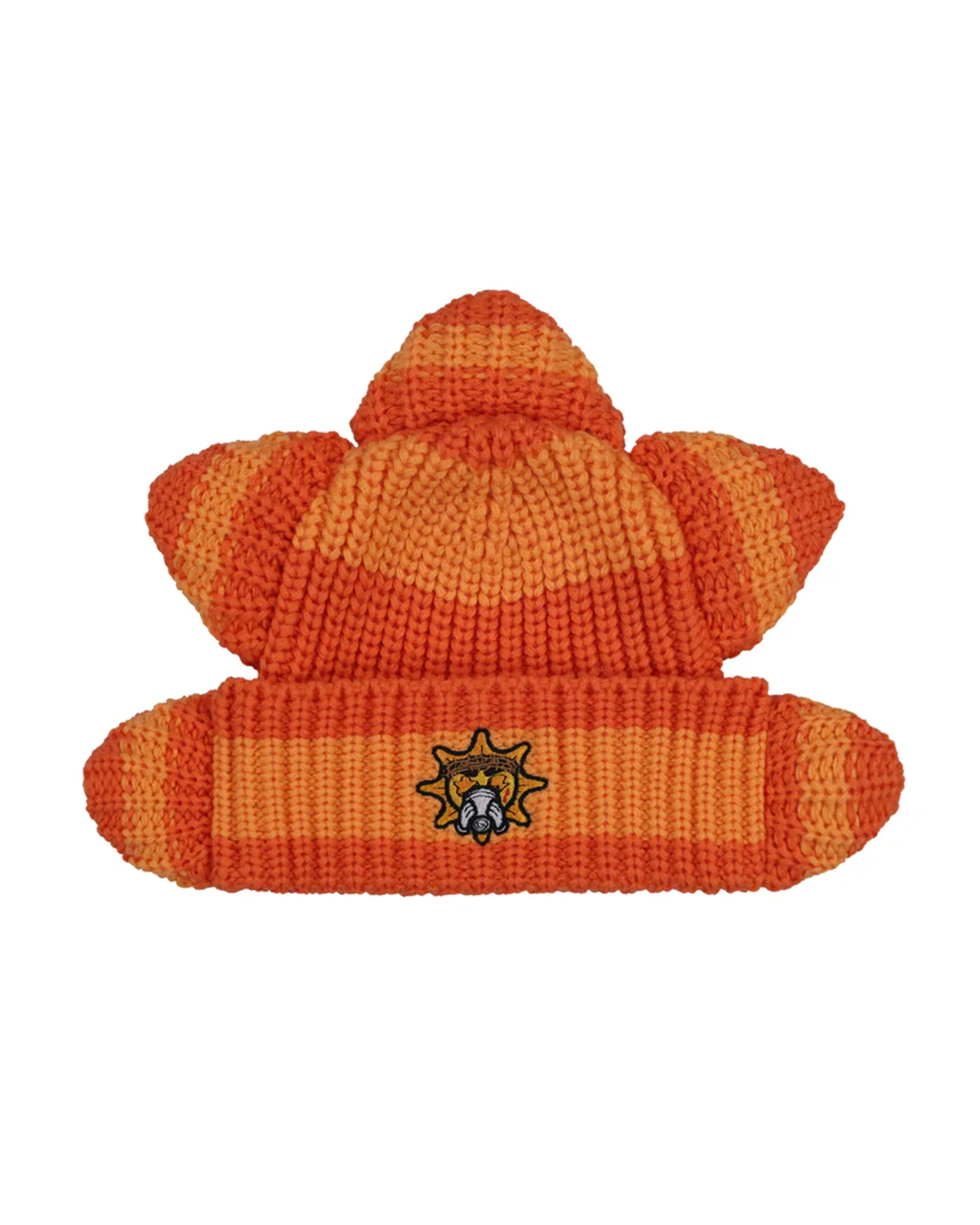 Glo Rising Sun Beanie (Orange Stripe)