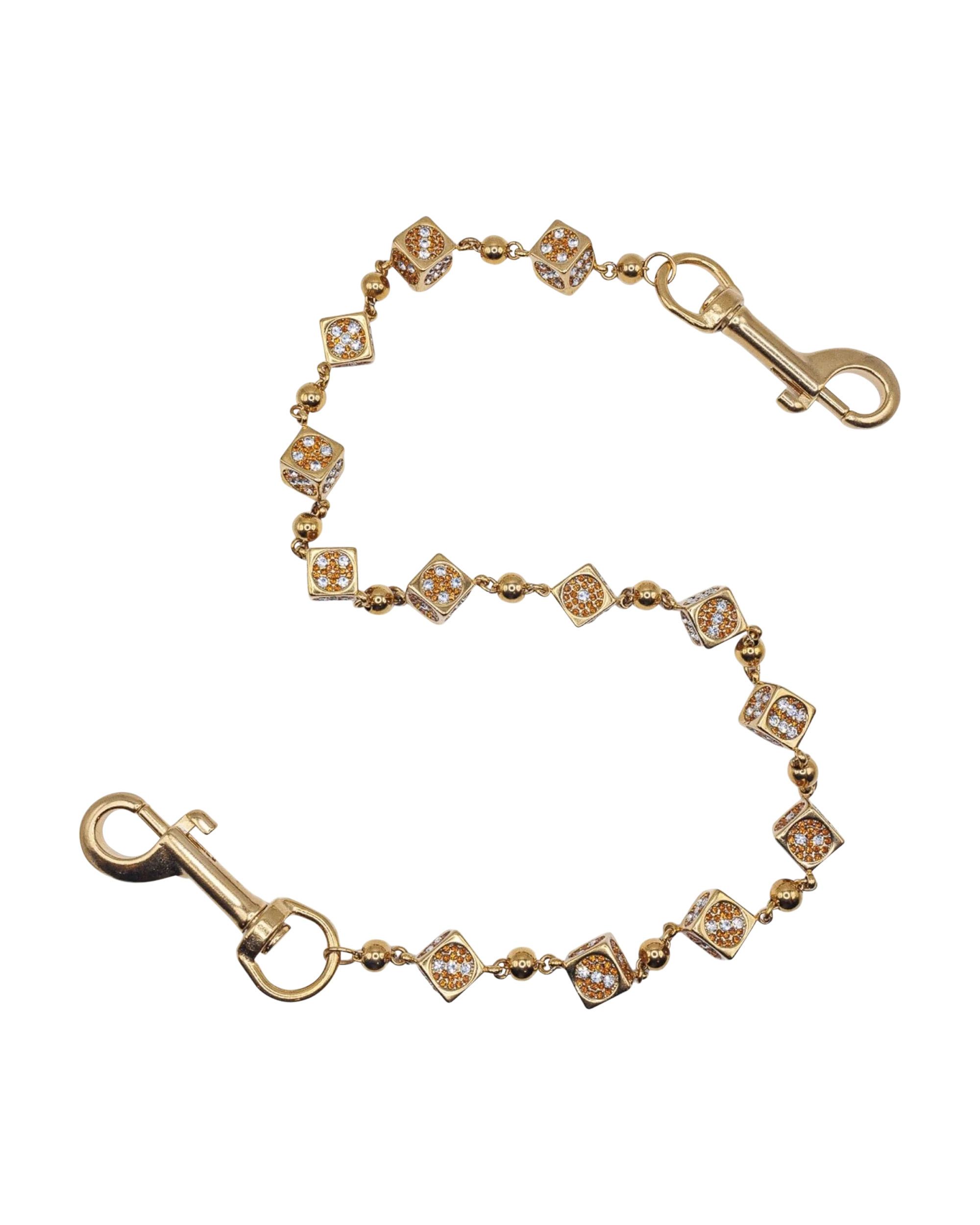 Gold Dice Wallet Chain - Image 2