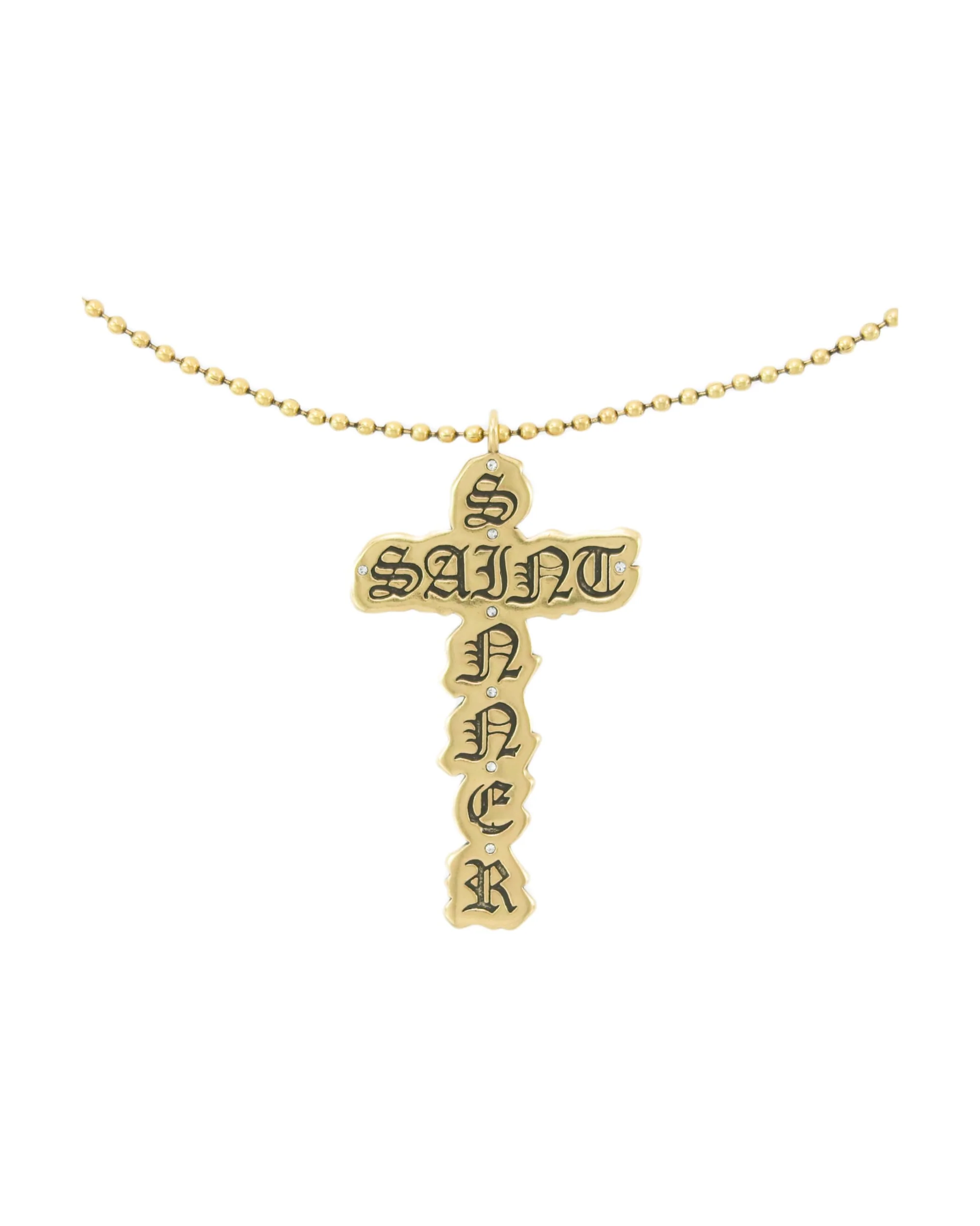Gold SAINT SINNER Necklace - Image 6