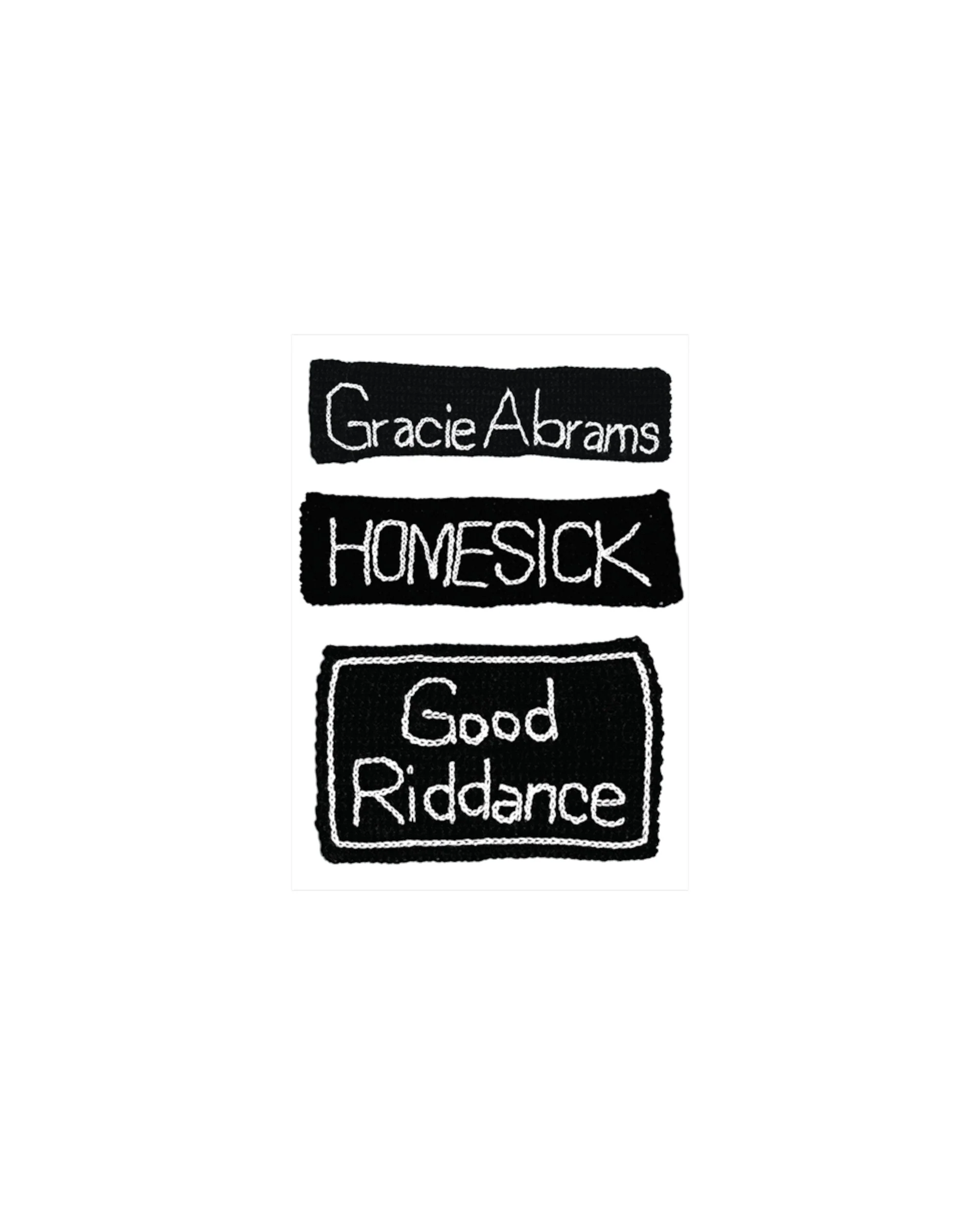 Good Riddance Crochet Sticker Sheet