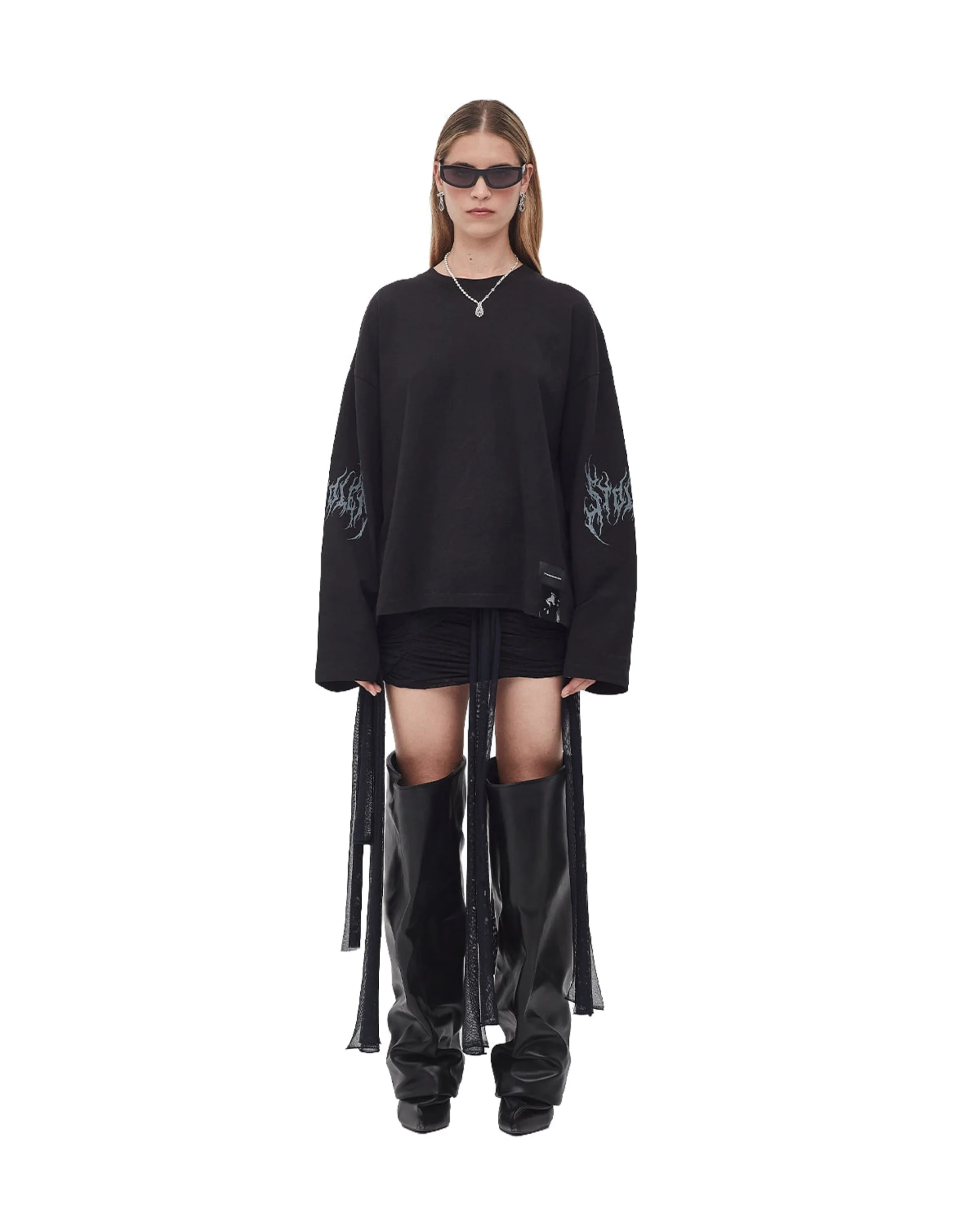 GOTH SPIRIT LONG SLEEVE T-SHIRT - Image 3