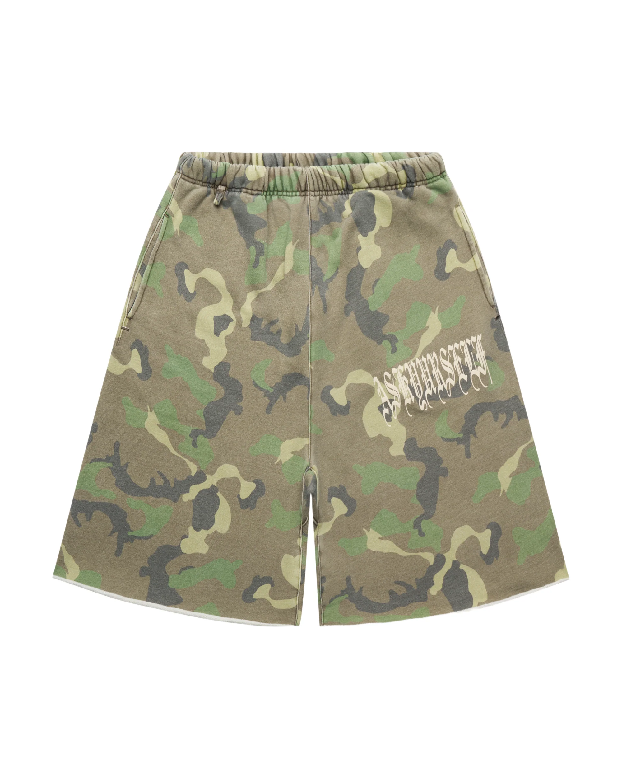 GOTH VINTAGE BAGGY FLEECE SHORTS