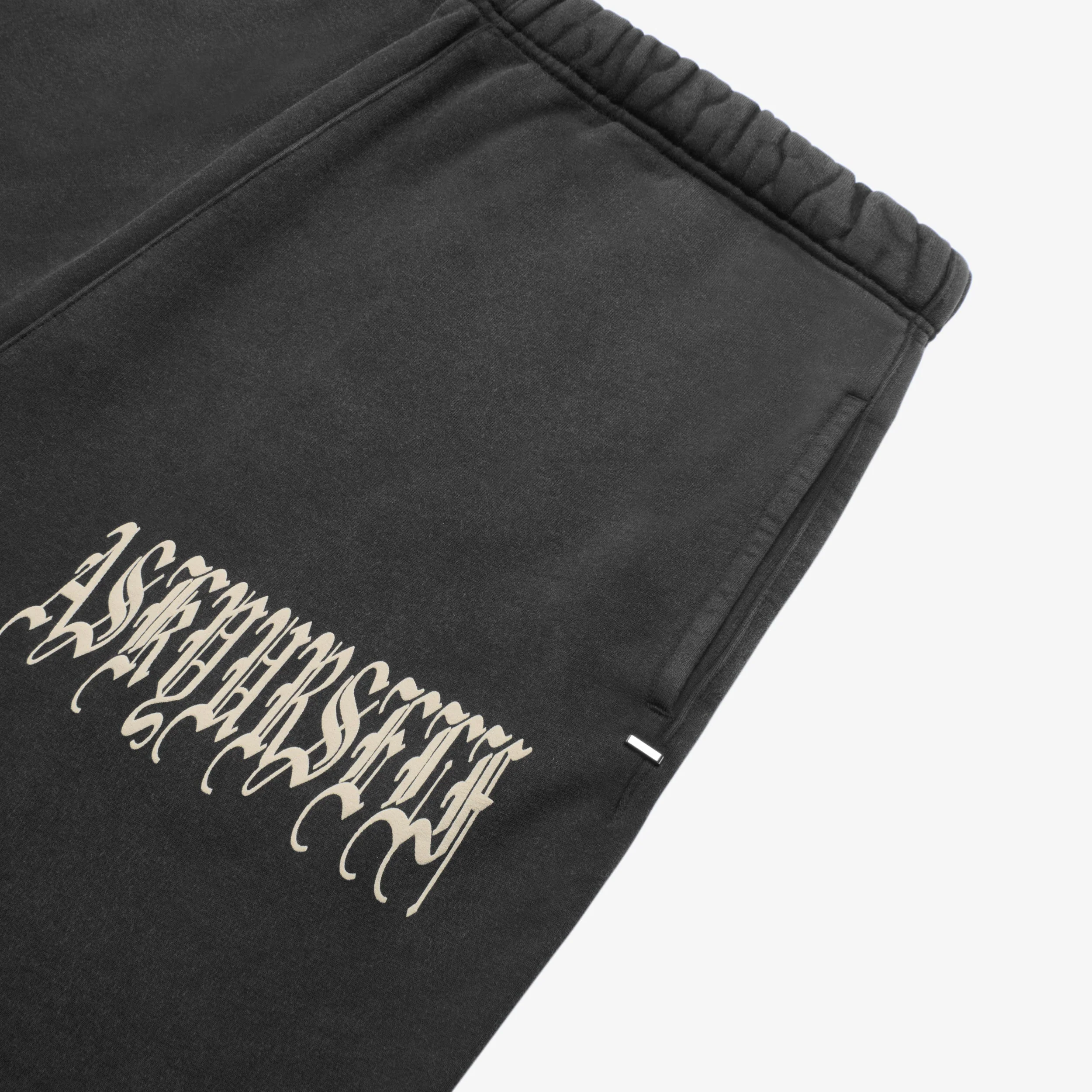 GOTH VINTAGE BAGGY FLEECE SHORTS - Image 6