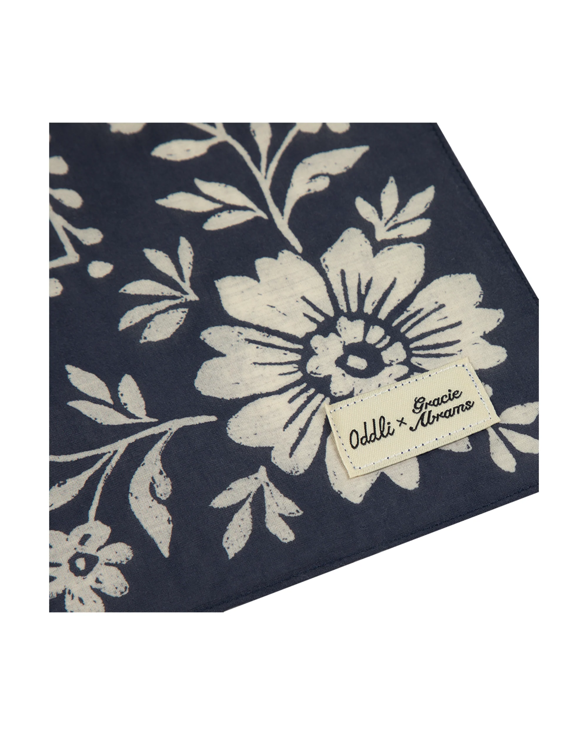 Gracie x Oddli Navy Bandana - Image 2
