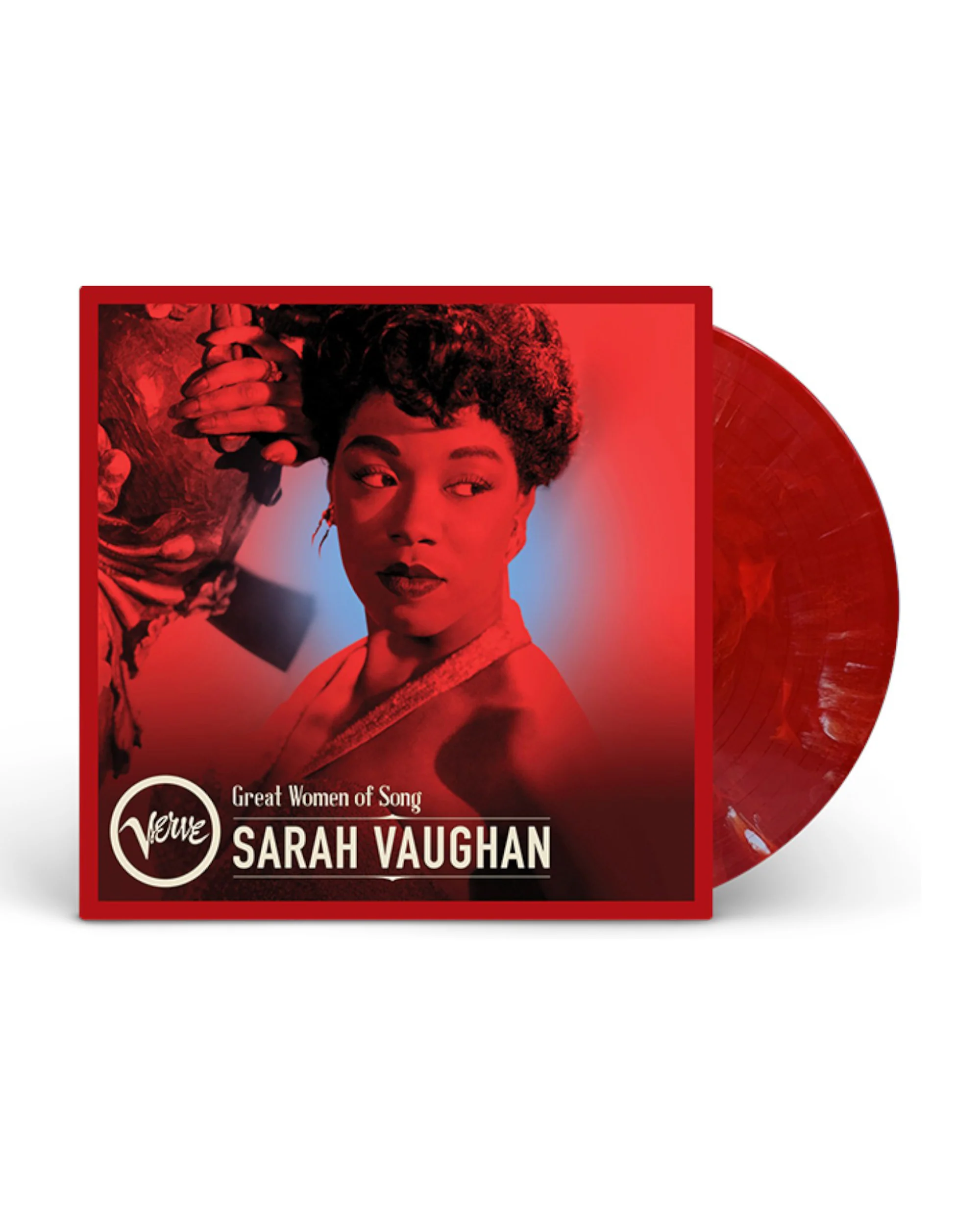 Great Women Of Song: Sarah Vaughan (Ruby + Black Marble Effect) LP