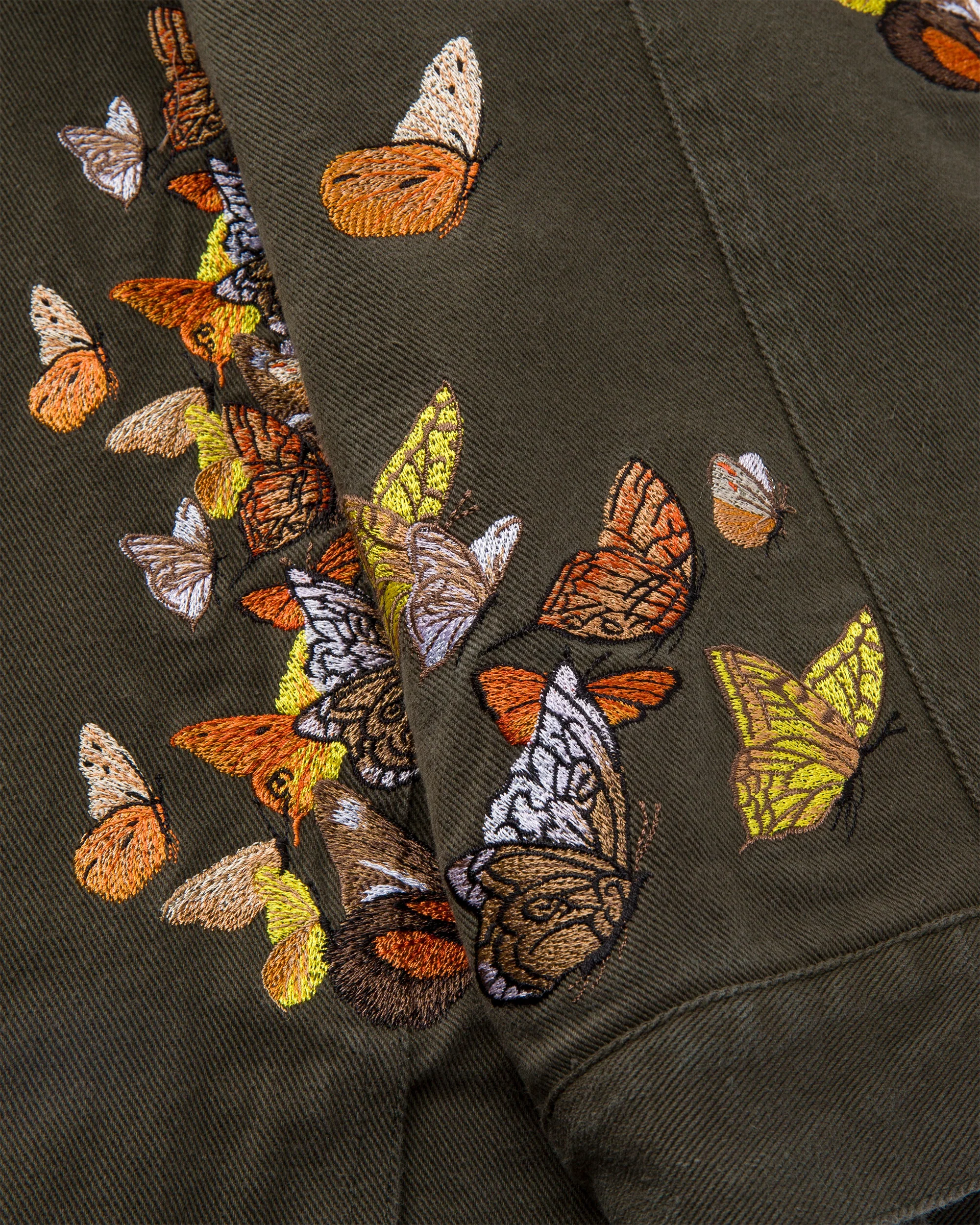 GREEN BUTTERFLY WORK JACKET - Image 6