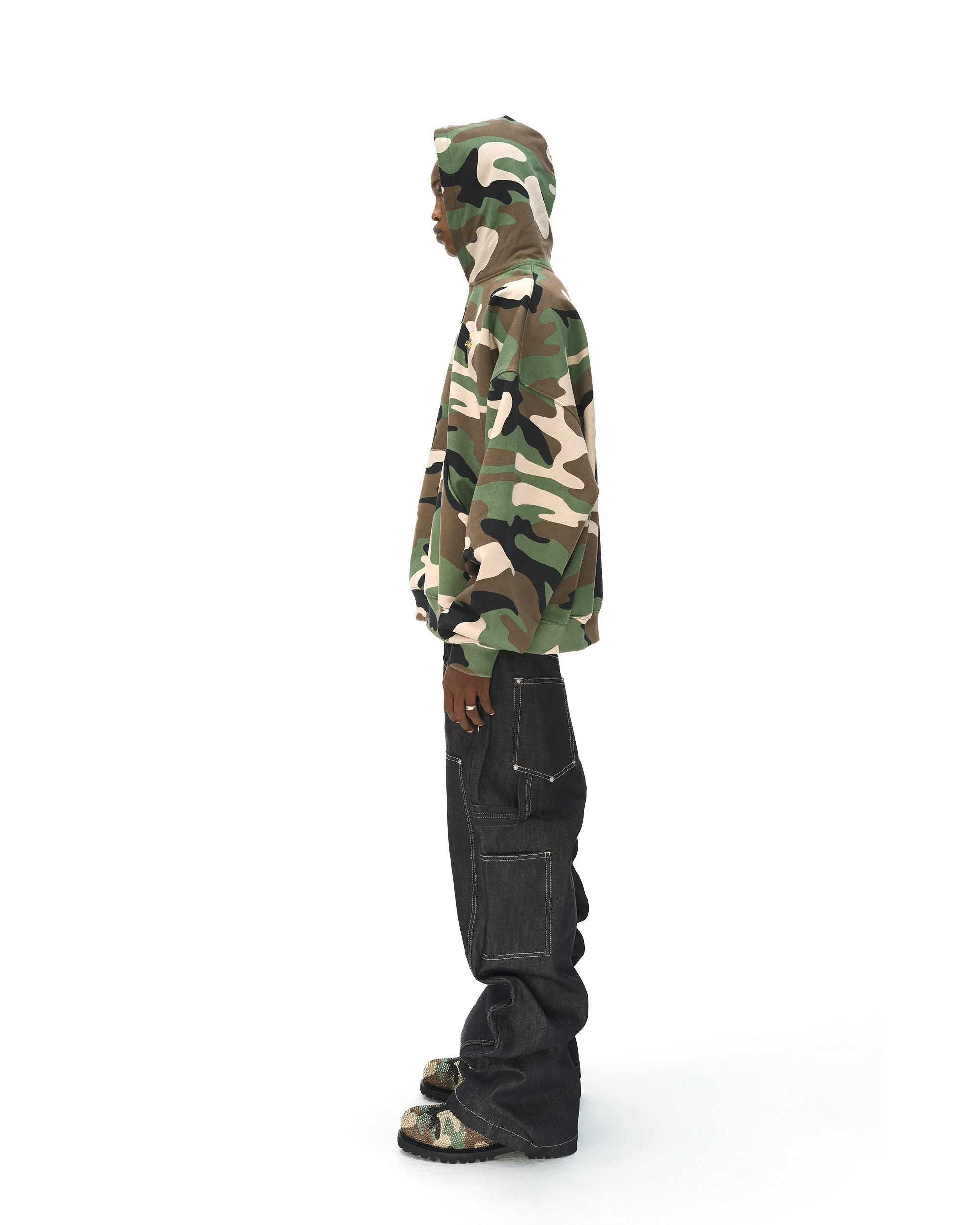 GREEN CAMO HOODIE - Image 16