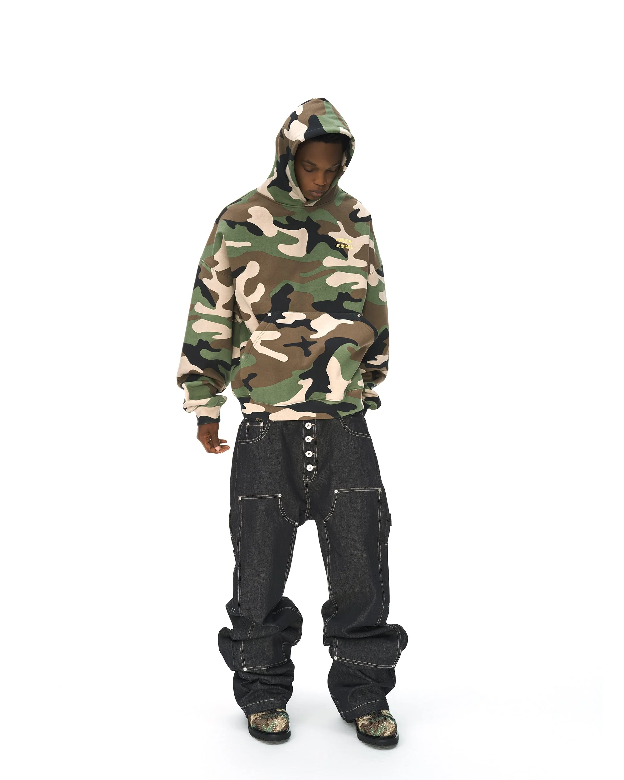 GREEN CAMO HOODIE - Image 17