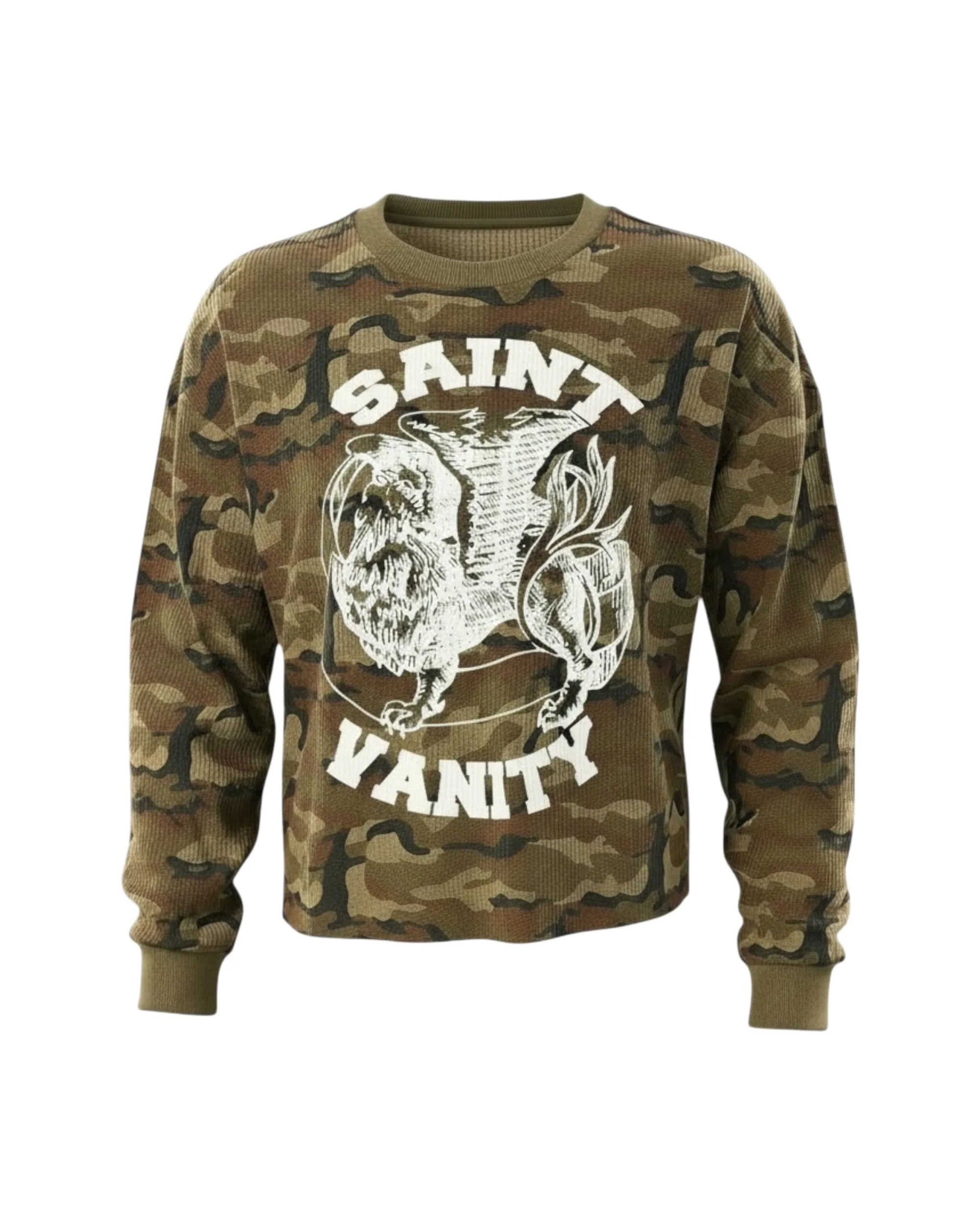 GREEN CAMO THERMAL