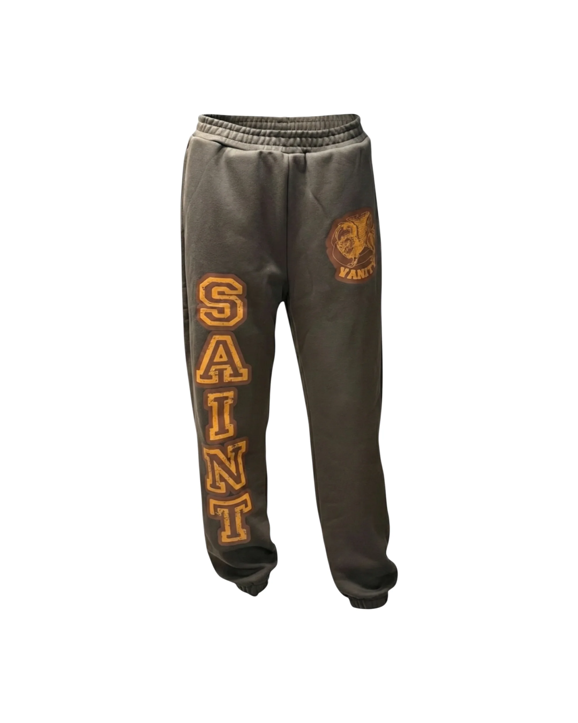 GREY/ BURGUNDY VARSITY SWEATS