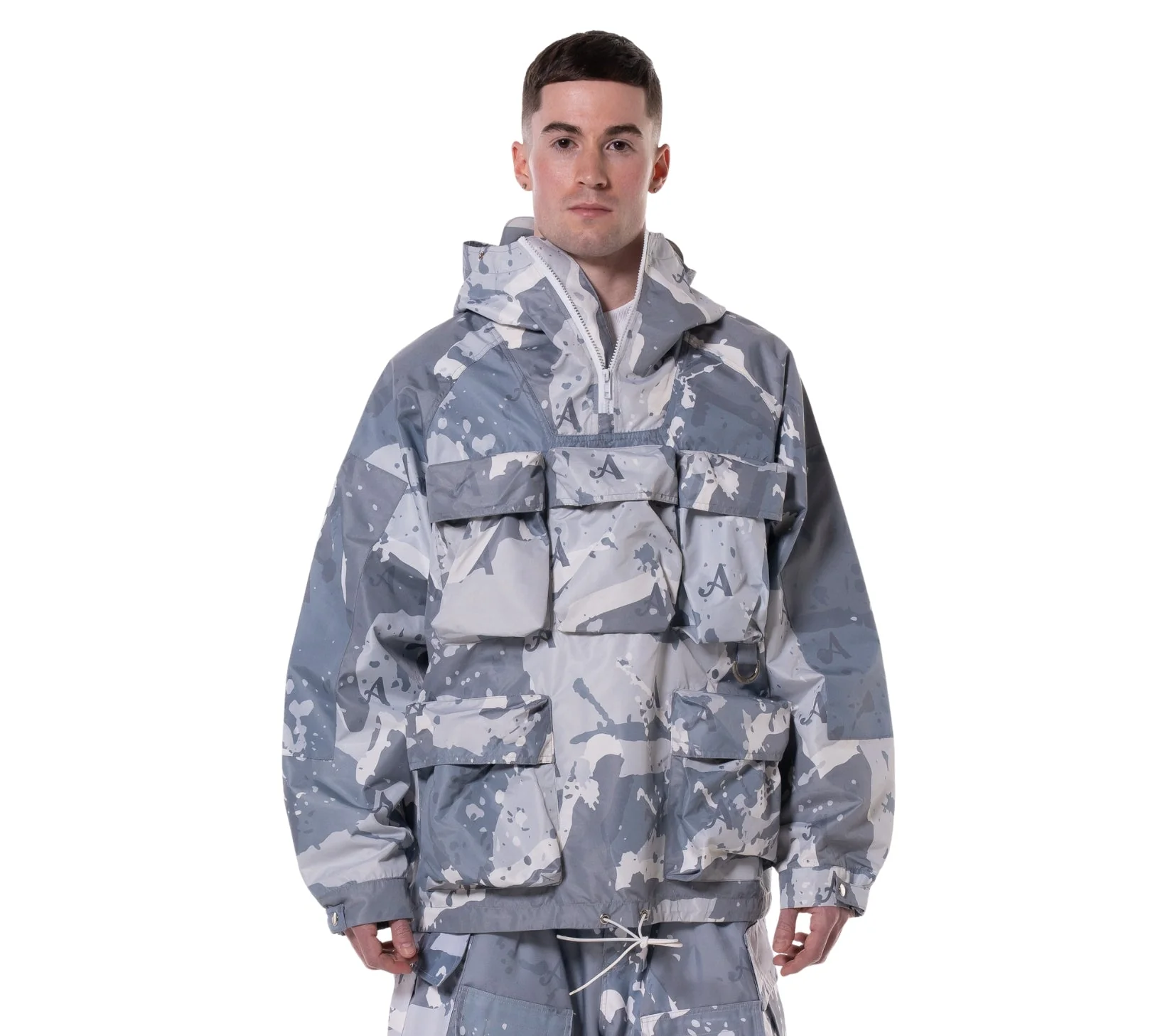GREY “MAKASI” CAMO JACKET - Image 11