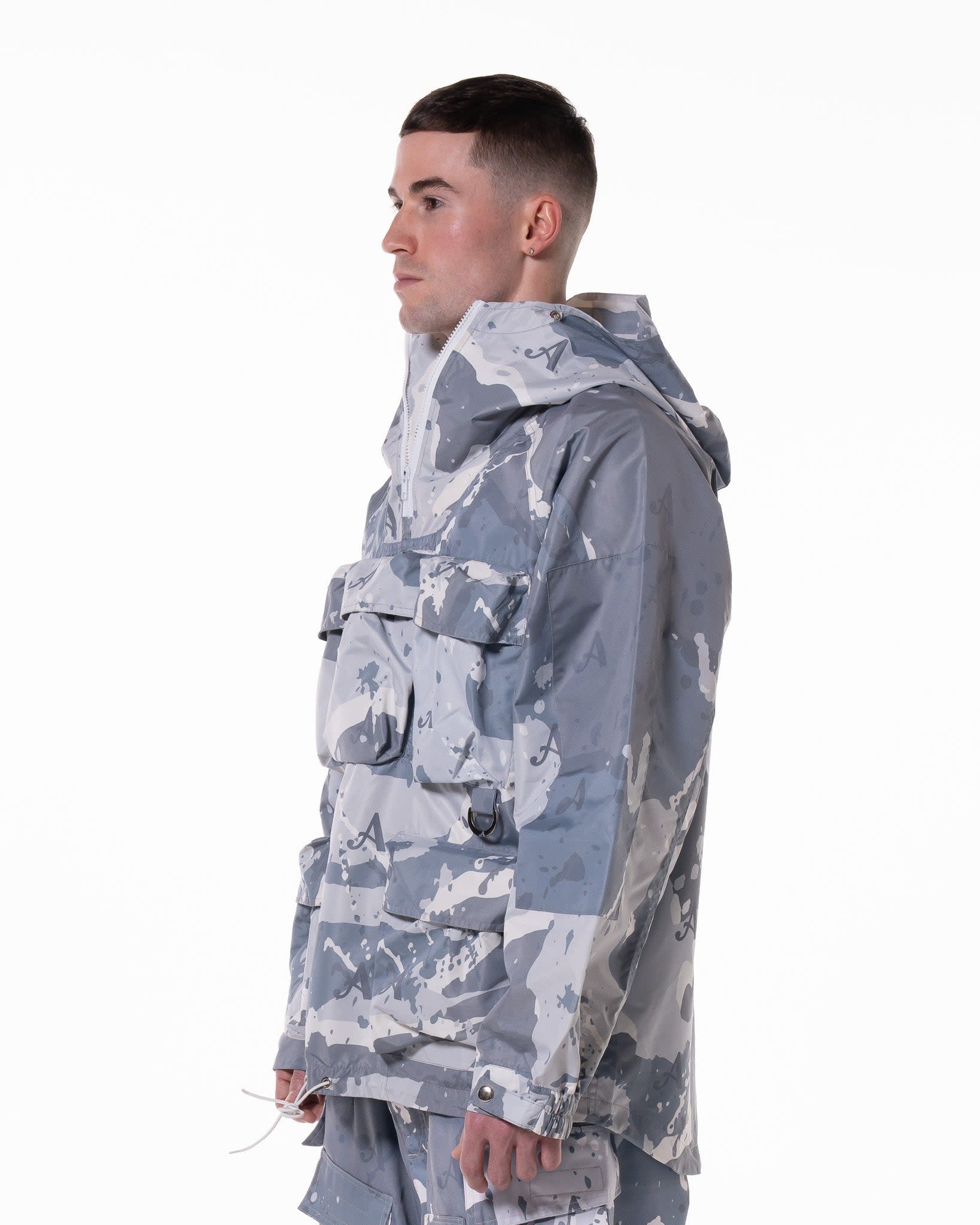 GREY “MAKASI” CAMO JACKET - Image 2