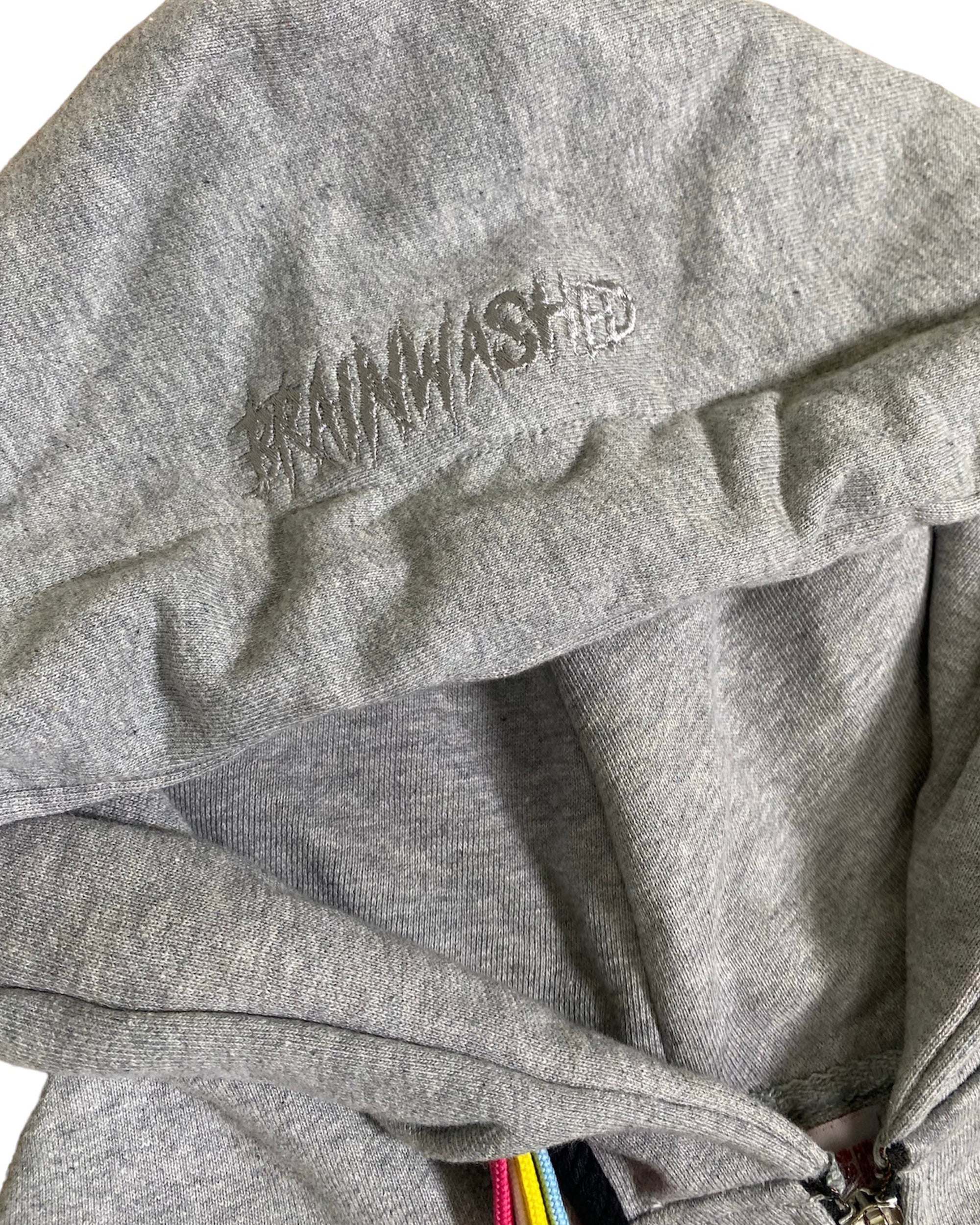 Grey Multicord Zip Up - Image 5