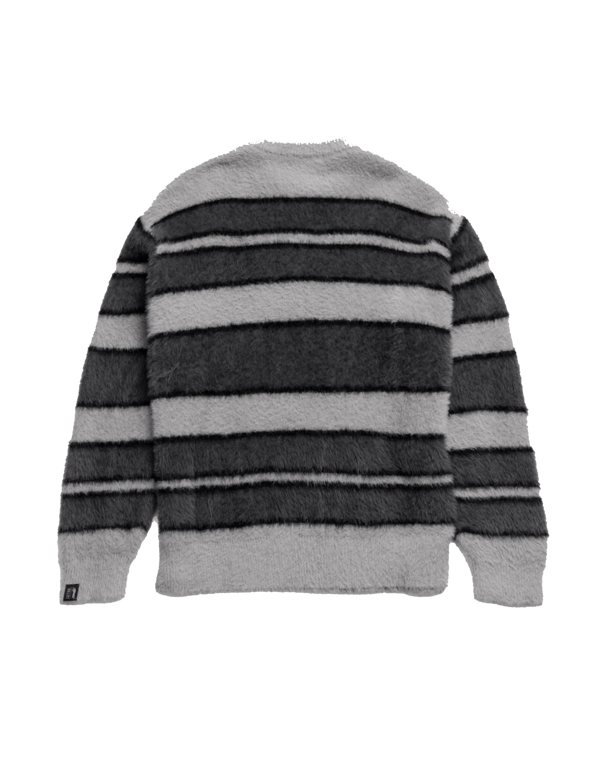 GREY STRIPE KNITTED SWEATER - Image 2