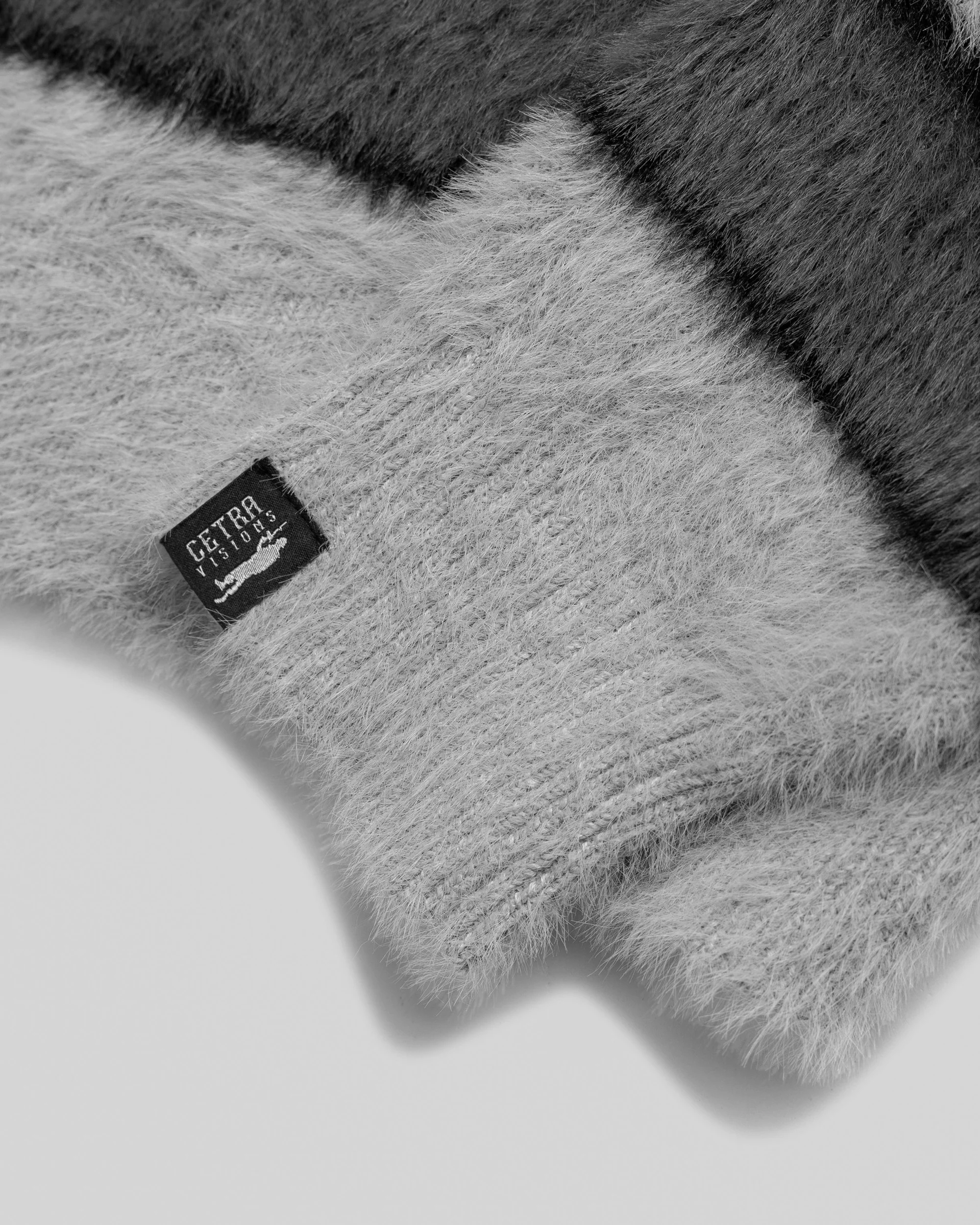 GREY STRIPE KNITTED SWEATER - Image 4