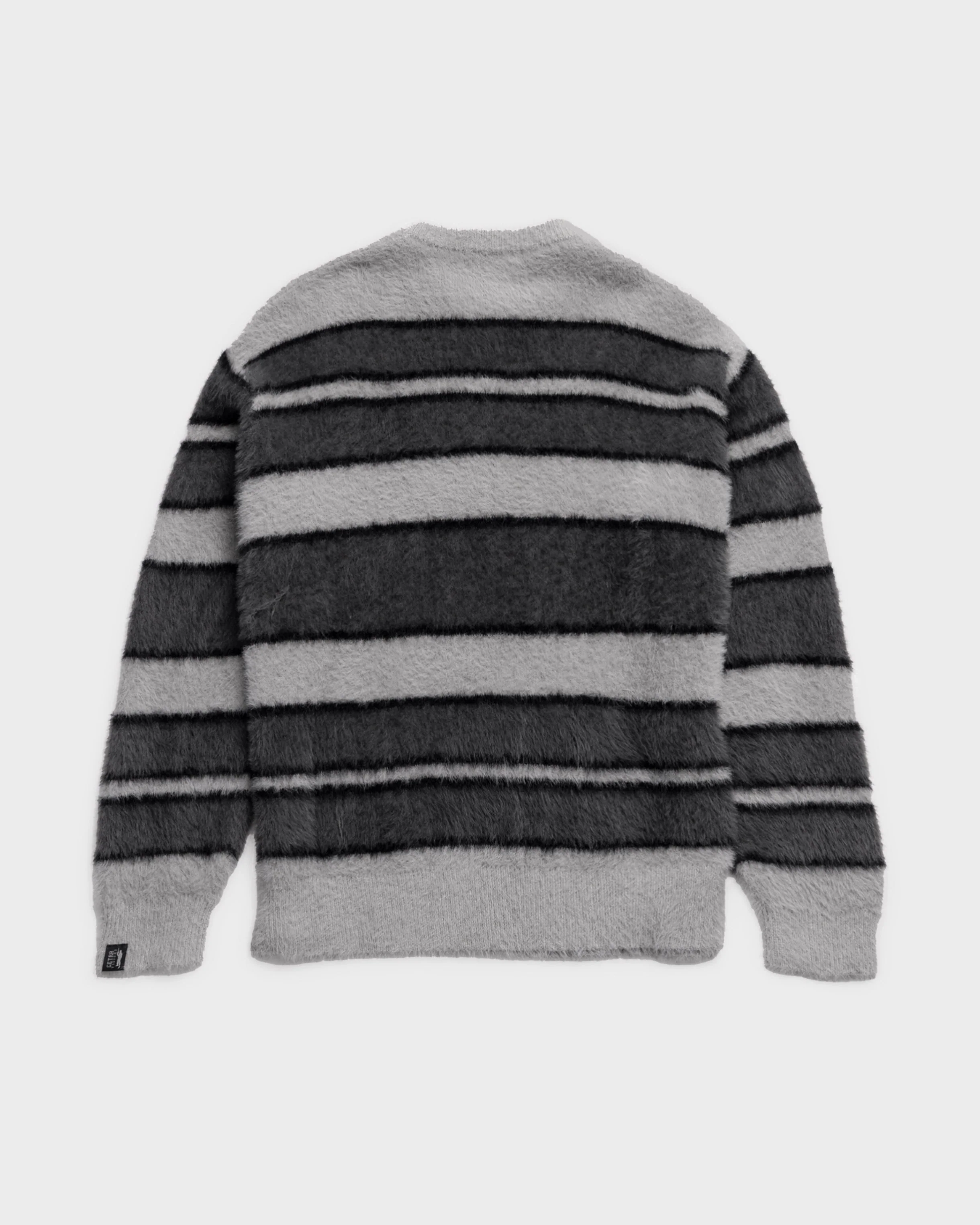 GREY STRIPE KNITTED SWEATER - Image 9