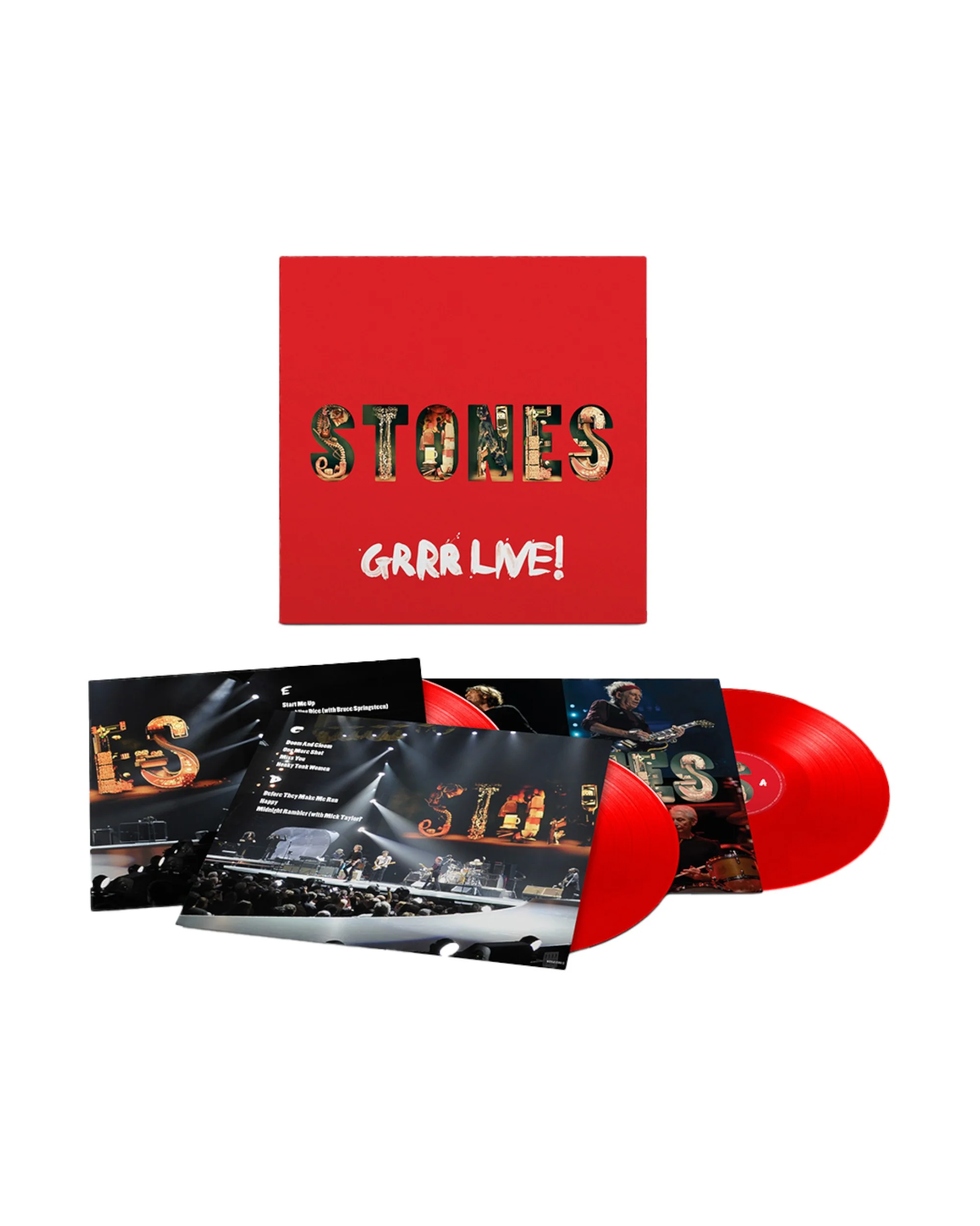 GRRR Live! Exclusive Red Limited Edition 3LP