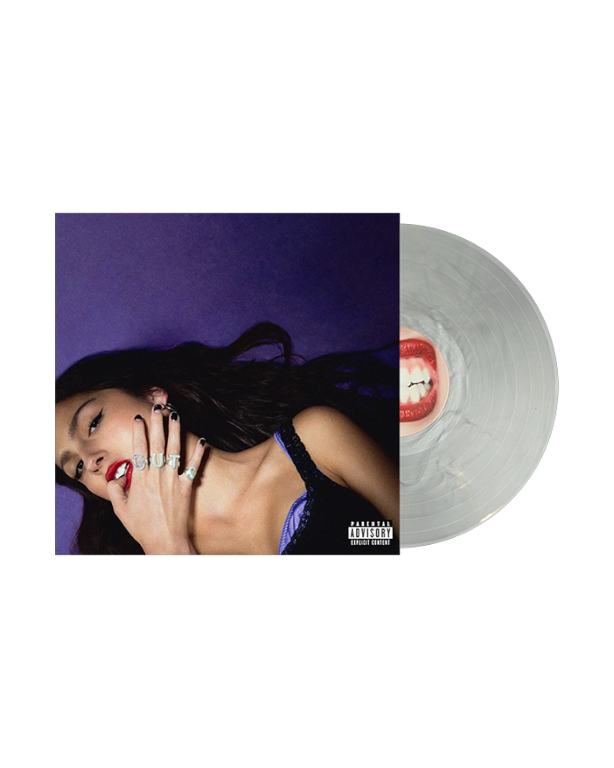 GUTS marbled silver vinyl