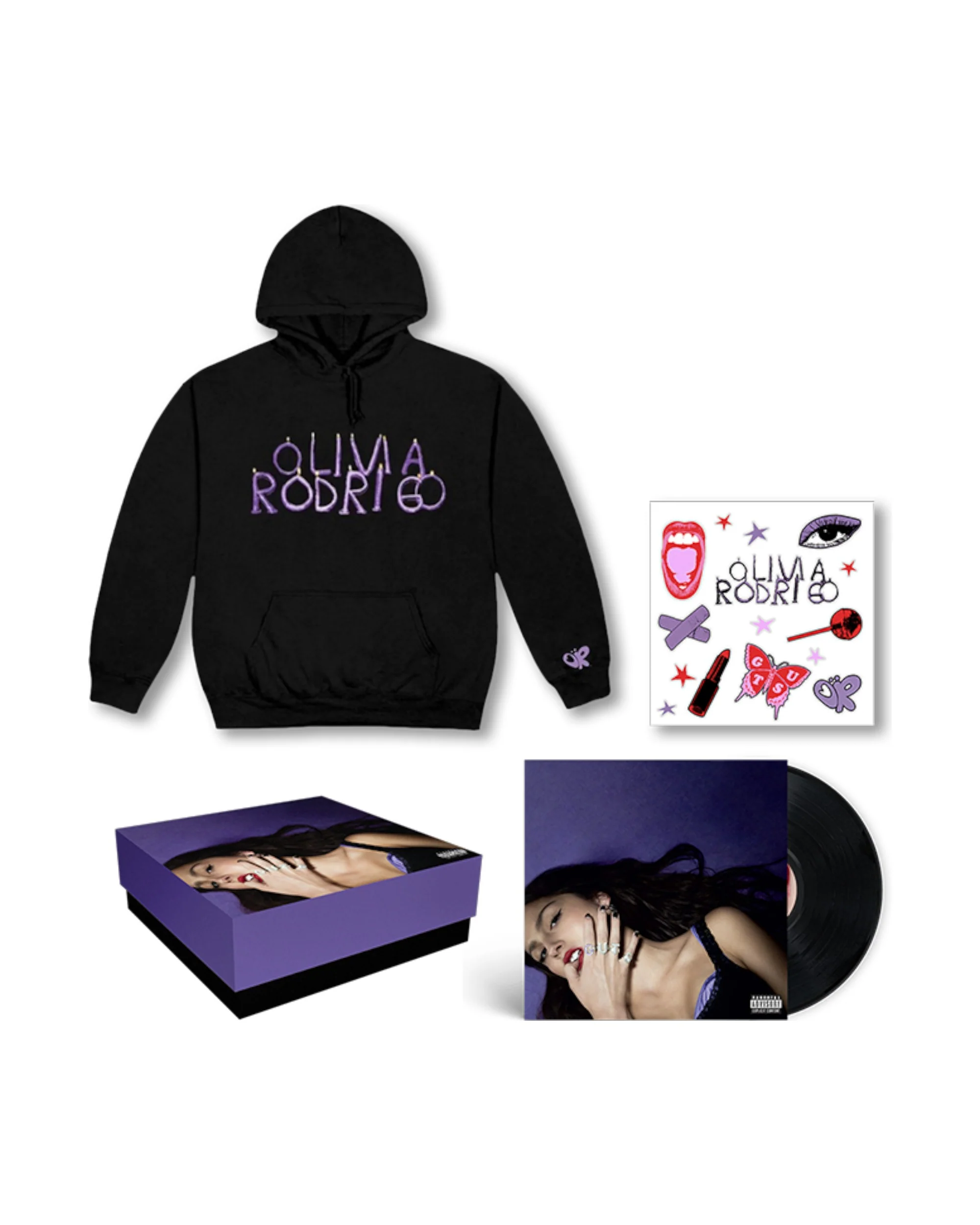GUTS vinyl & candles hoodie boxset