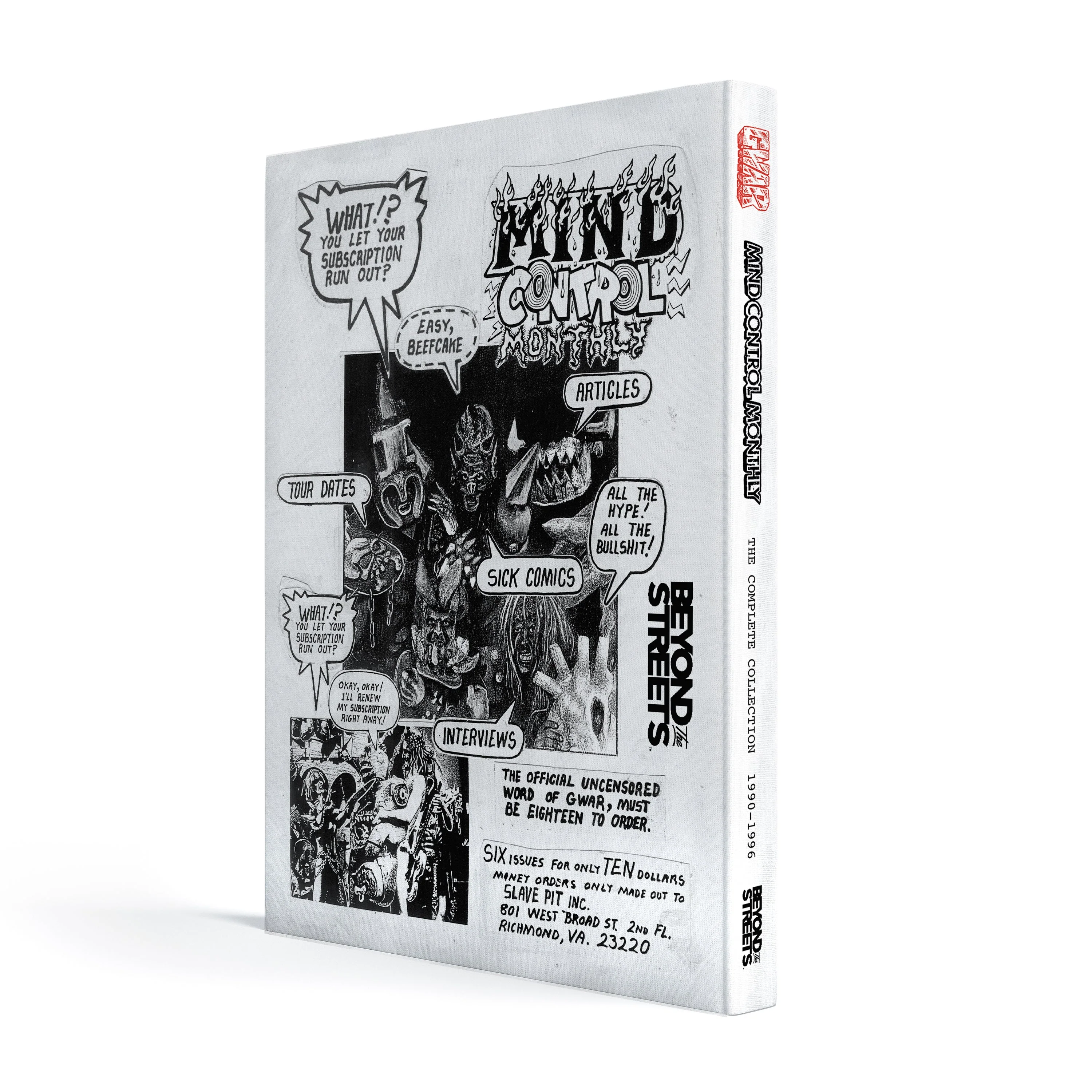 GWAR X BEYOND THE STREETS "Mind Control Monthly " Book - Image 12