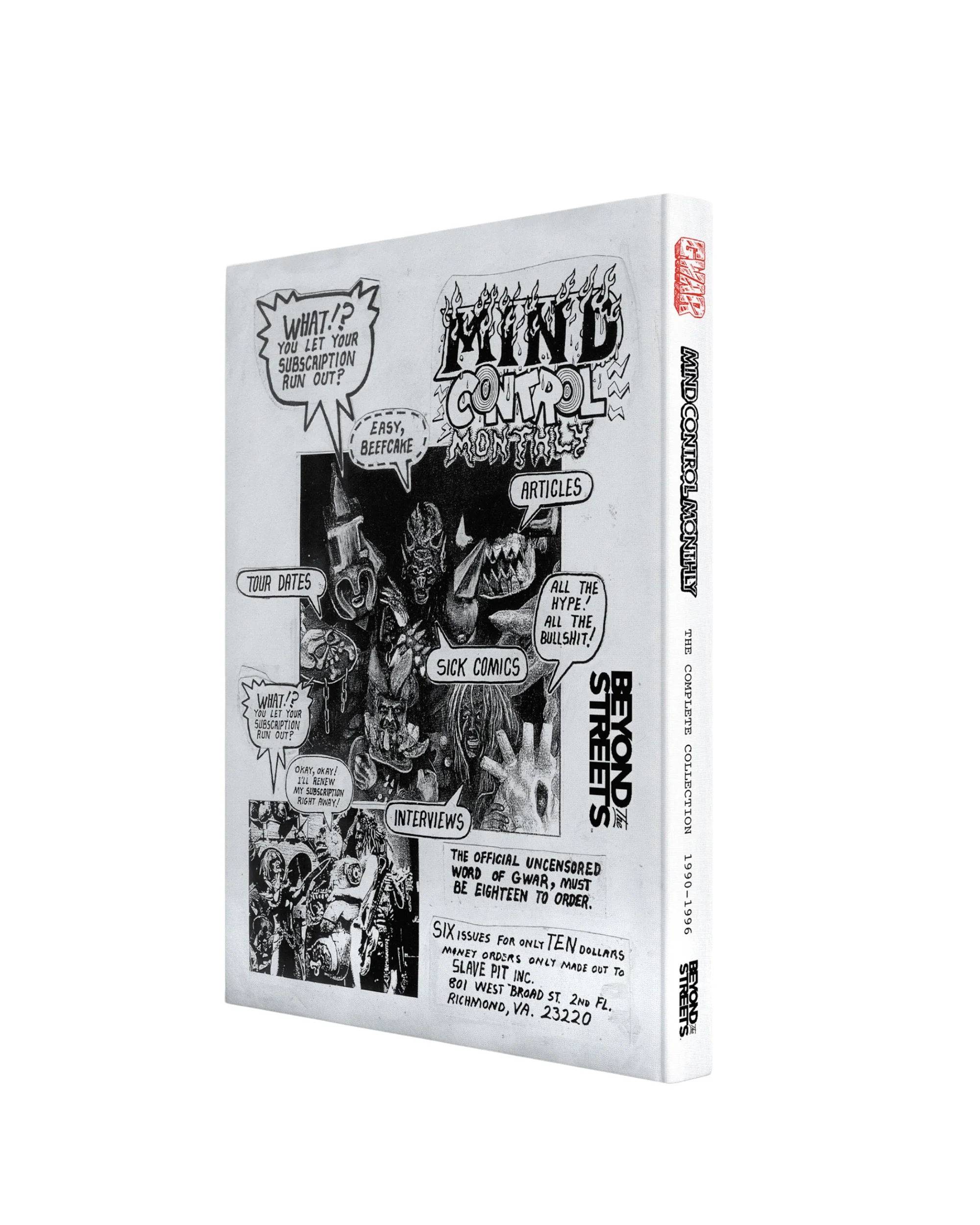 GWAR X BEYOND THE STREETS "Mind Control Monthly " Book - Image 7