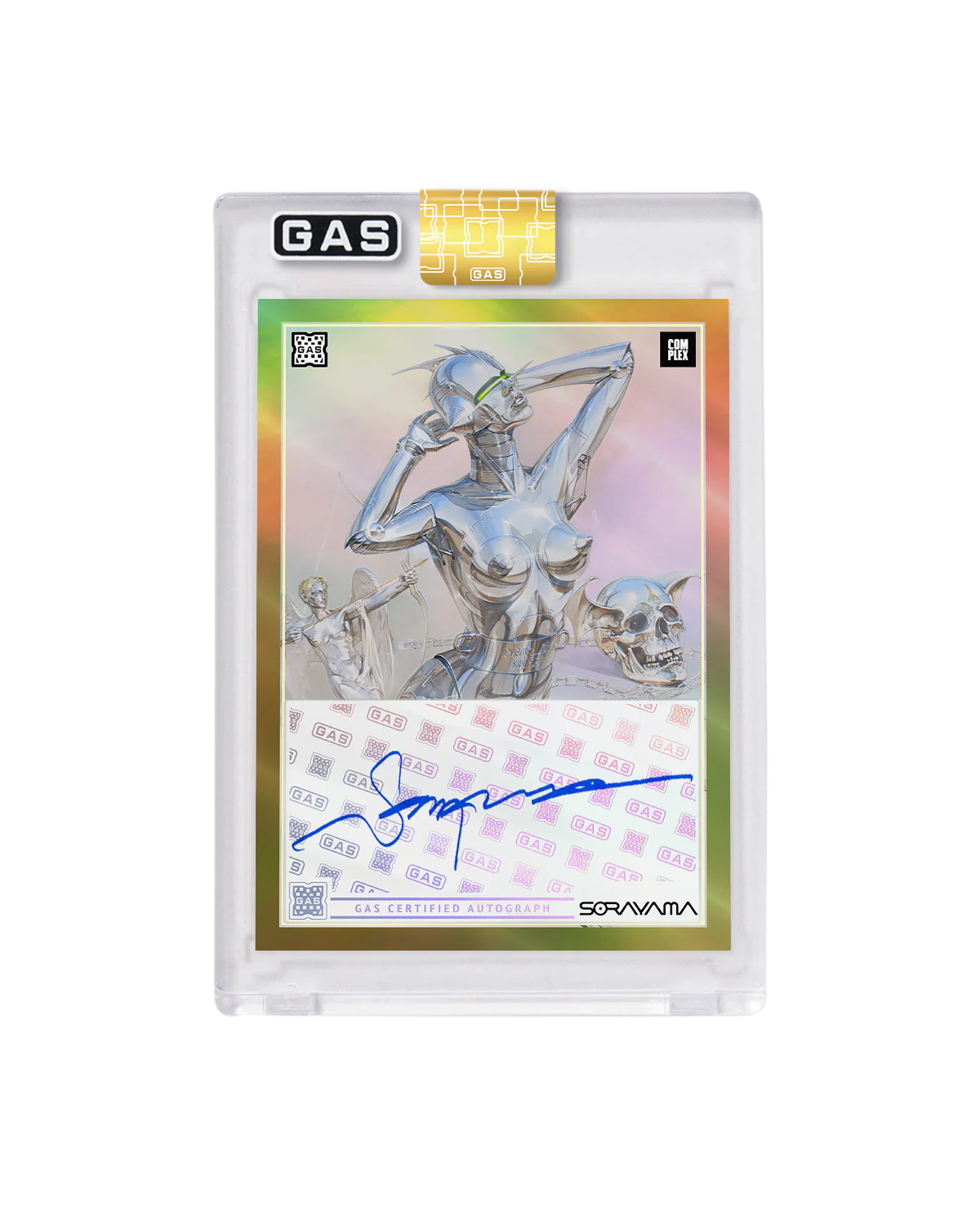 Hajime Sorayama x Complex x GAS Foil Trading Cards Set - Image 5