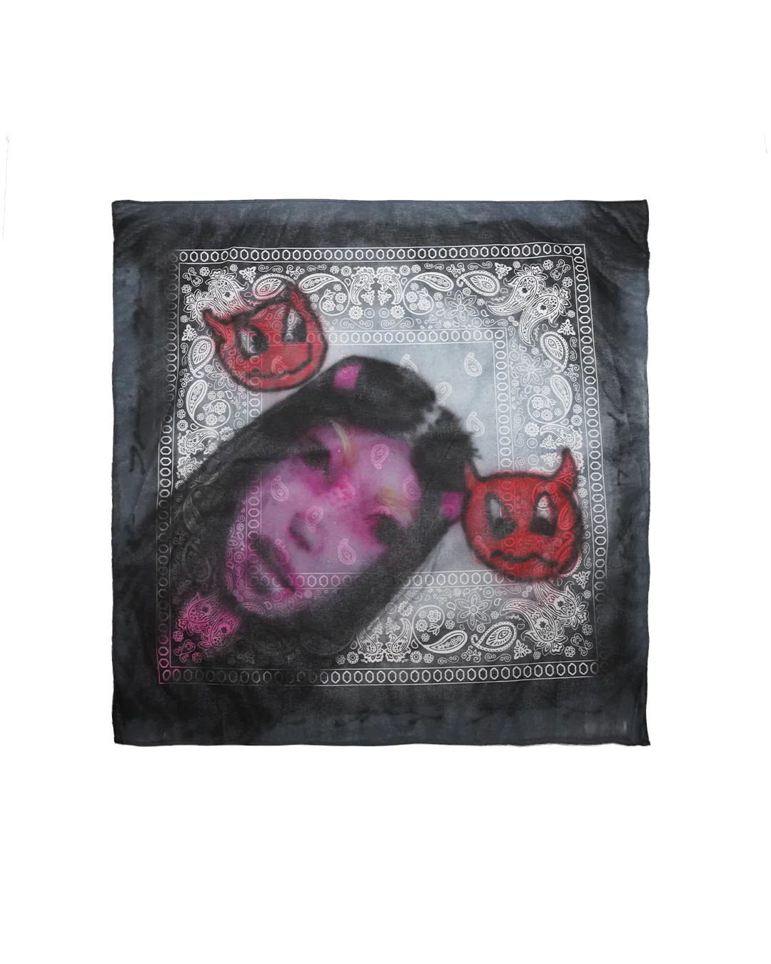 HAND PAINTED BANDANA #6