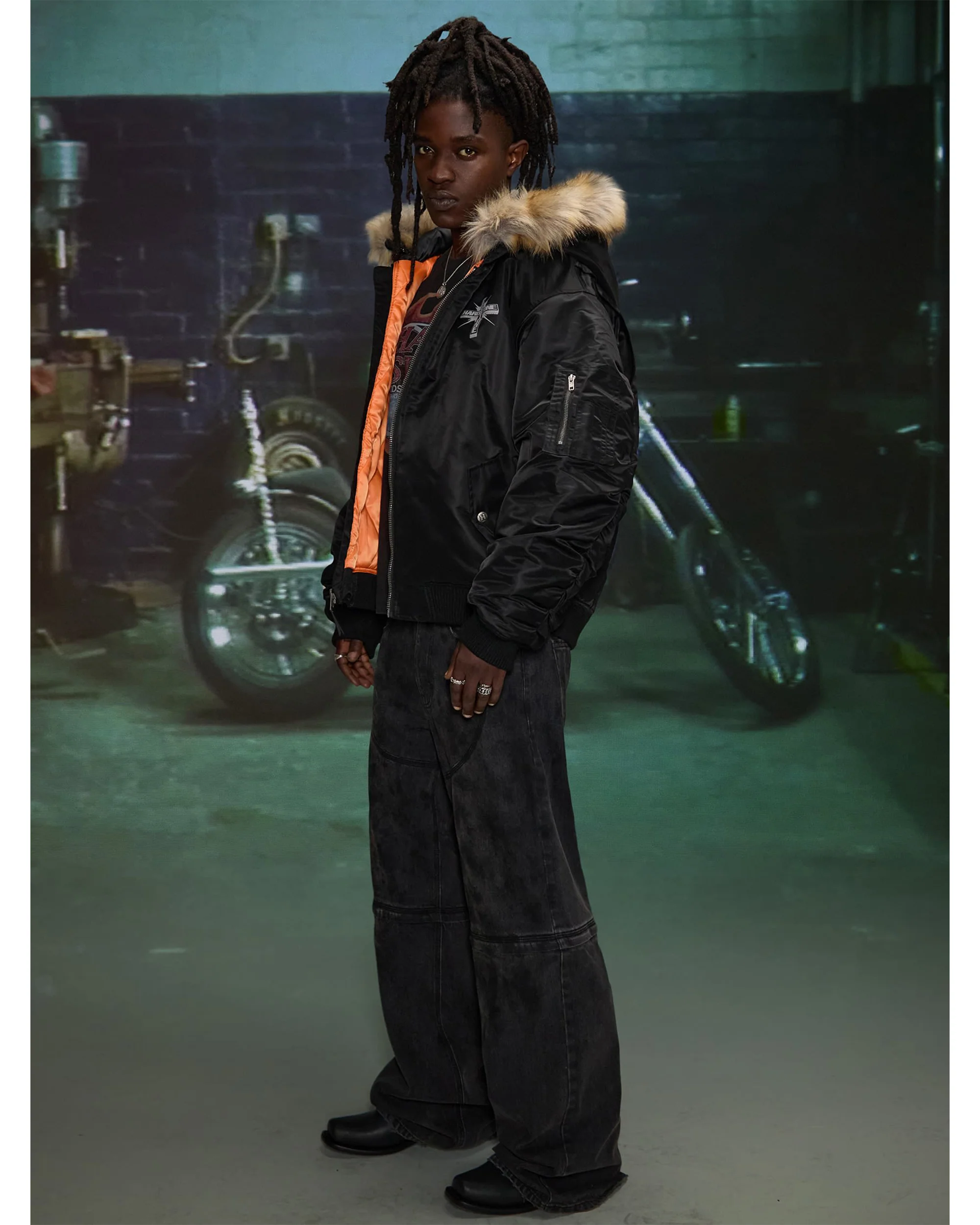 HARDSTONE Cross Nylon Jacket - Image 5
