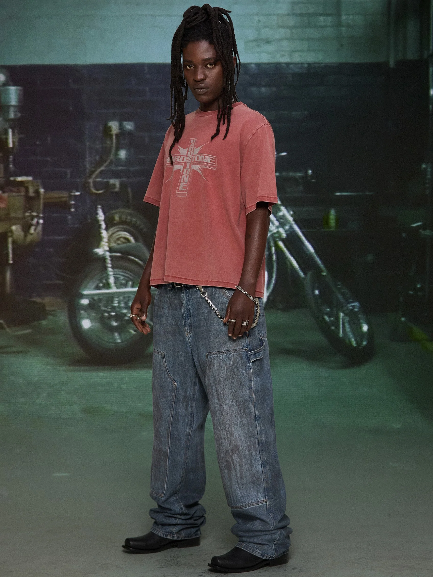 HARDSTONE Denim Carpenter Jeans - Image 10