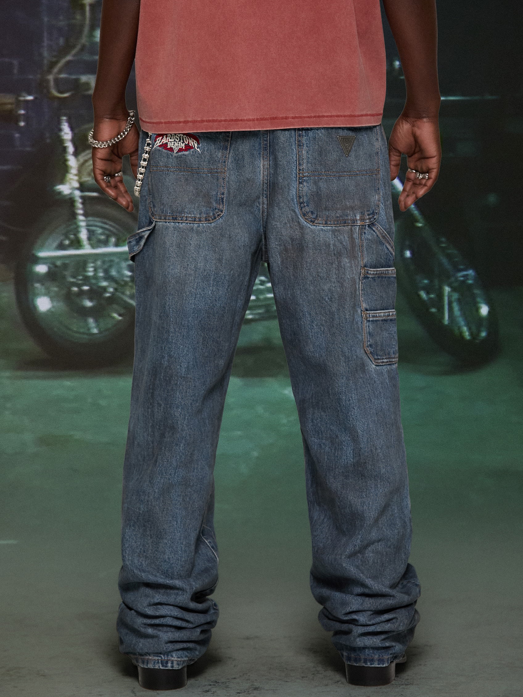 HARDSTONE Denim Carpenter Jeans - Image 12