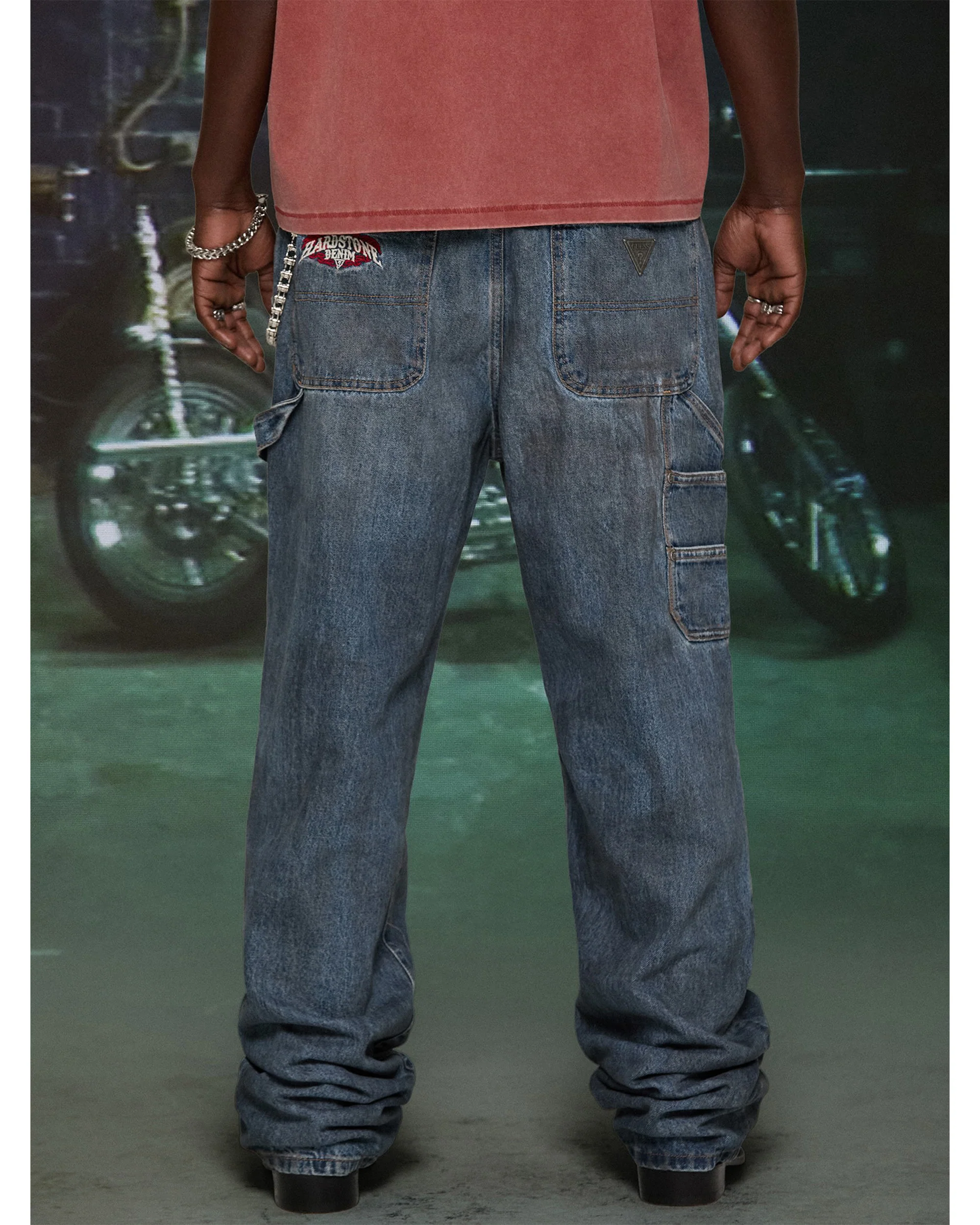 HARDSTONE Denim Carpenter Jeans - Image 6