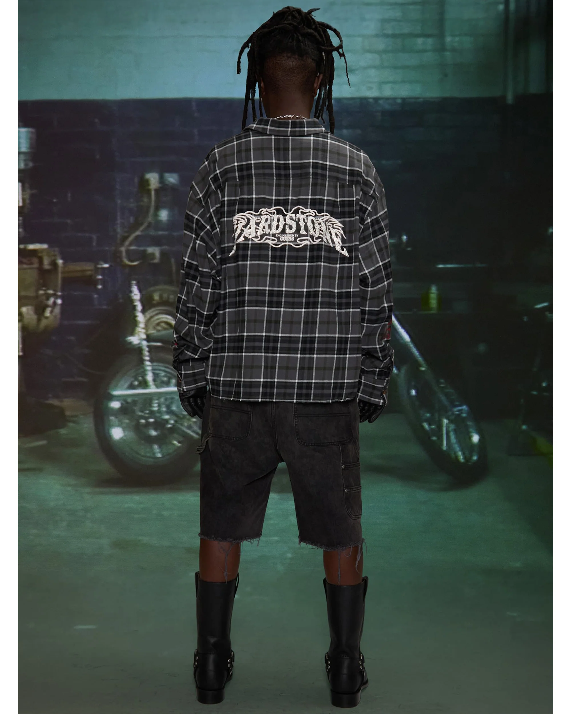 HARDSTONE Flannel Shirt - Image 6