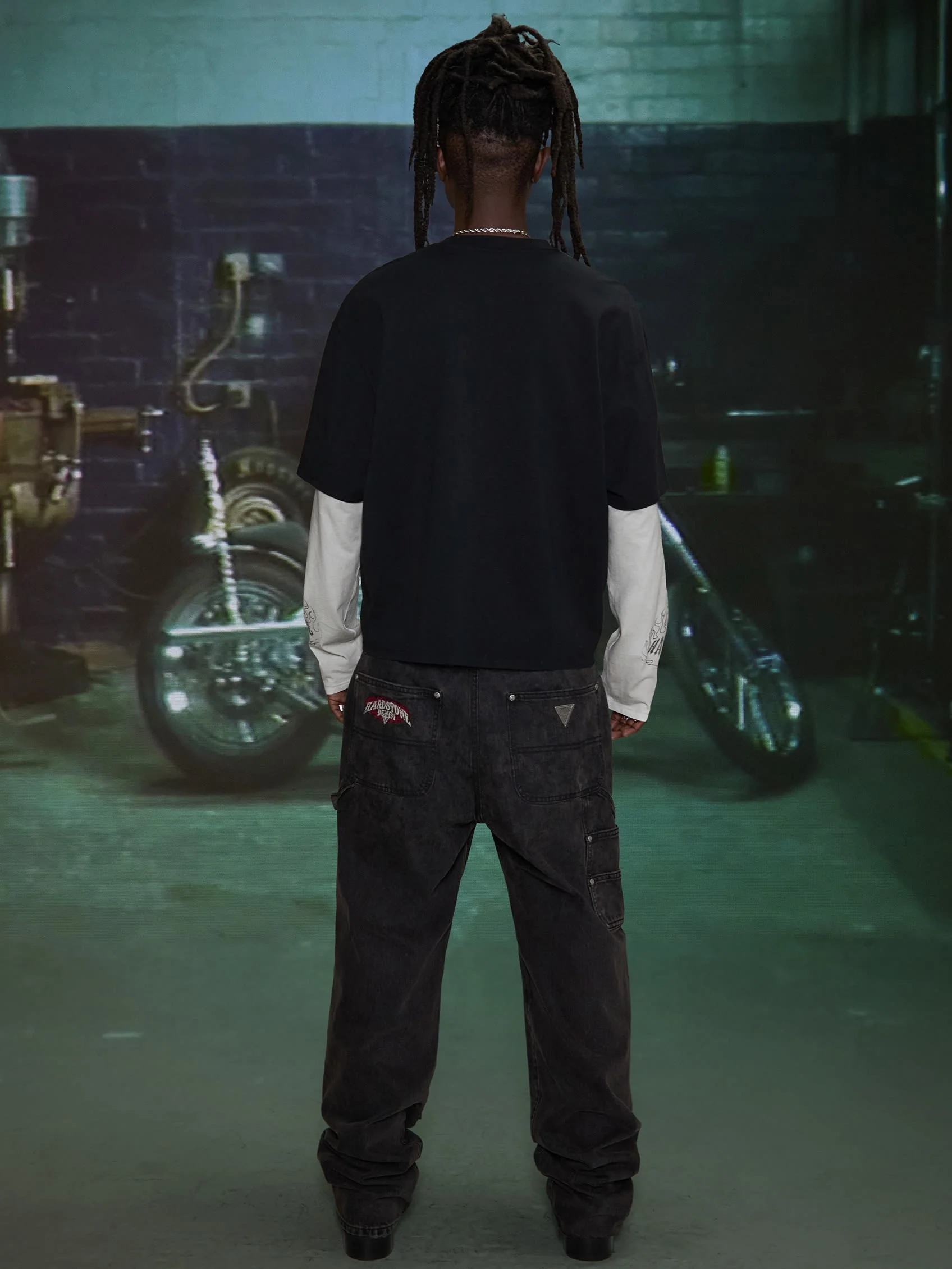 HARDSTONE Layered Long-Sleeve Tee - Image 14