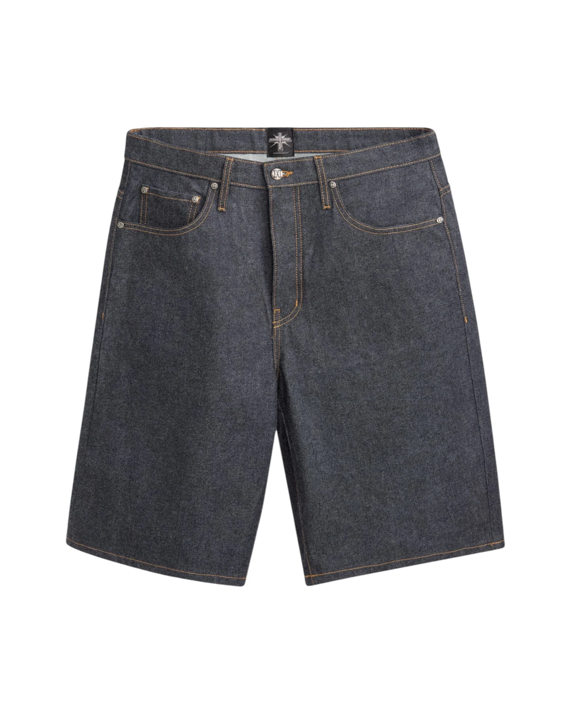 HARDSTONE Raw Denim Shorts