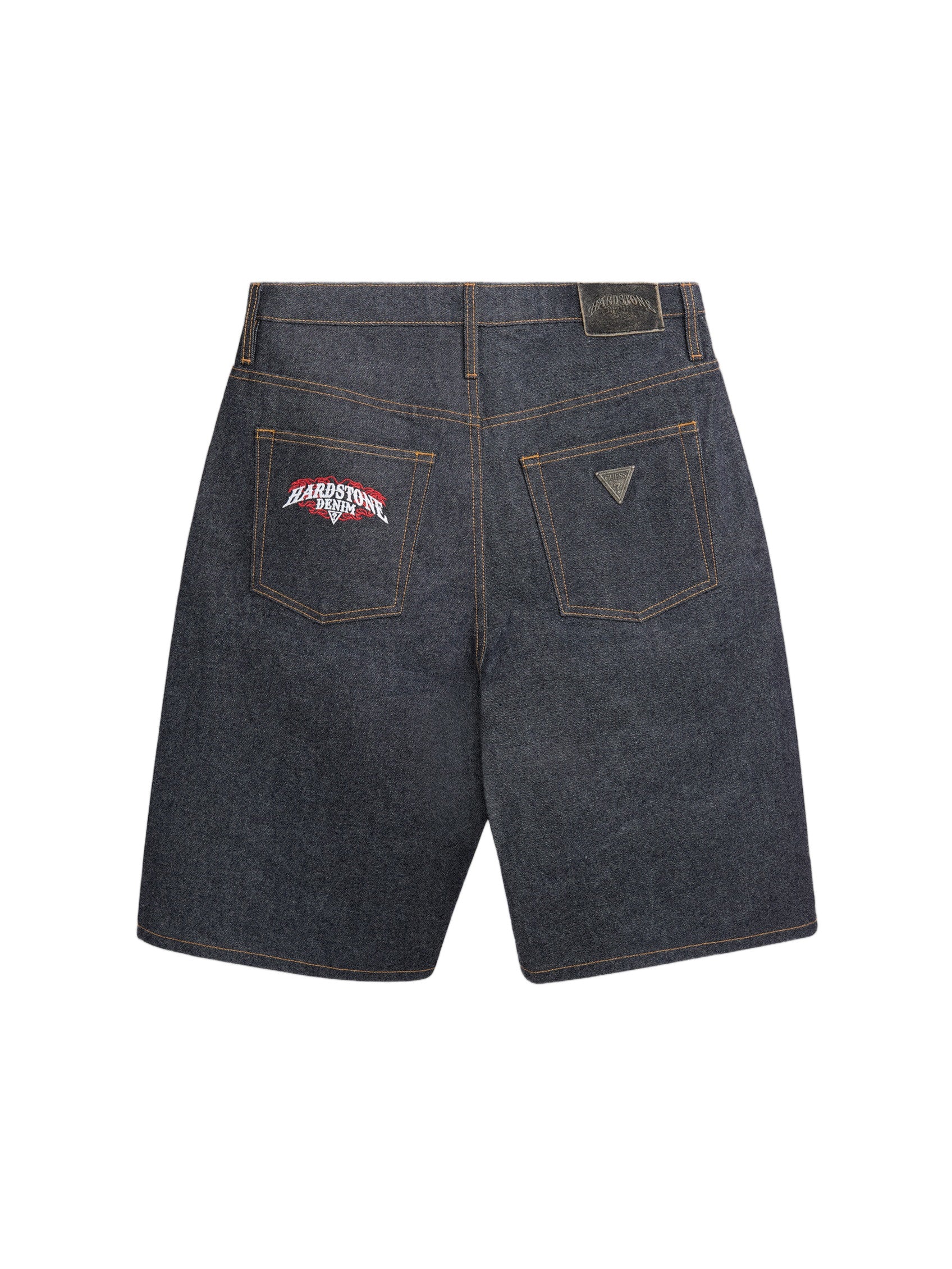 HARDSTONE Raw Denim Shorts - Image 13