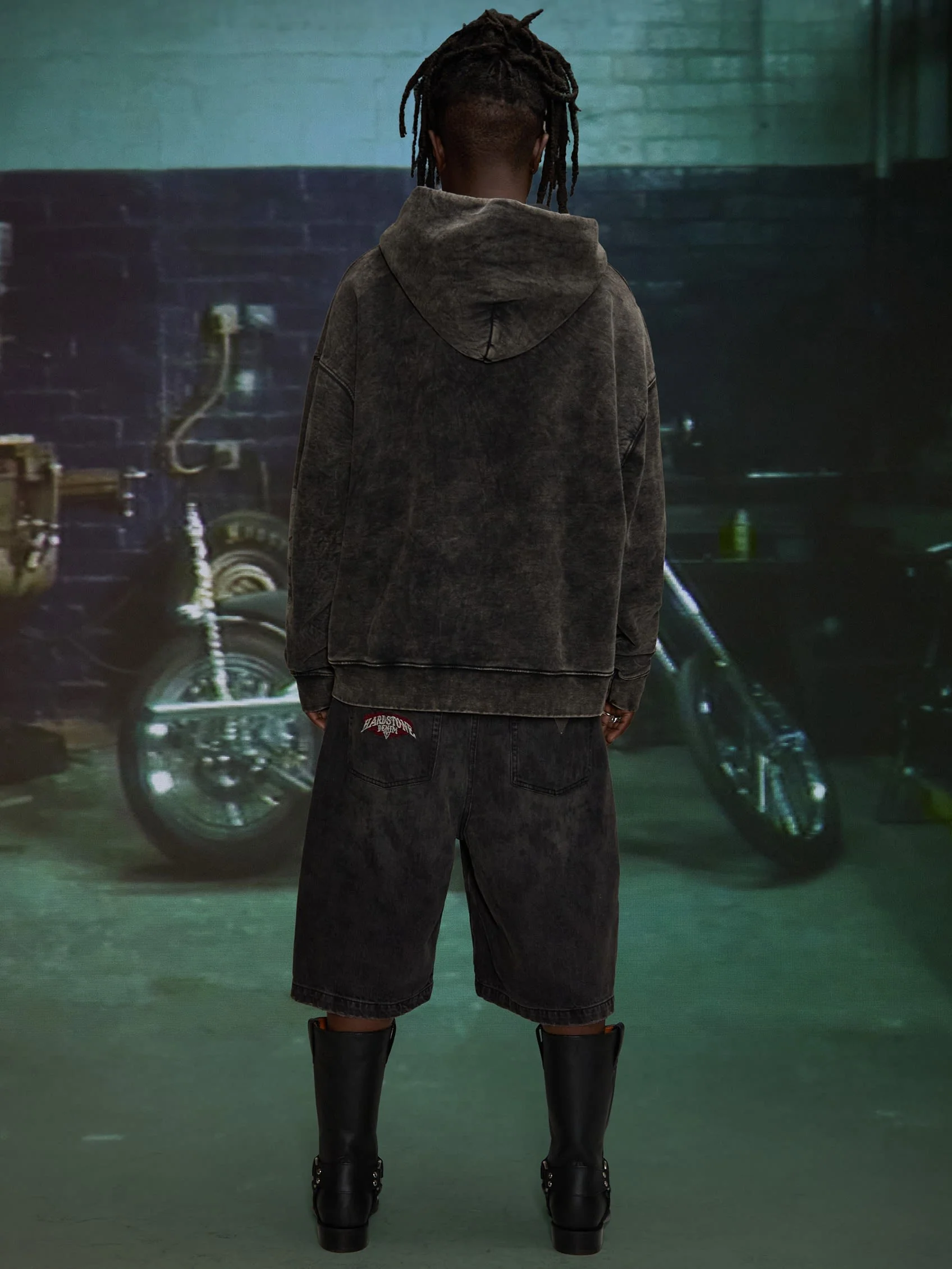HARDSTONE Skull Hoodie - Image 10