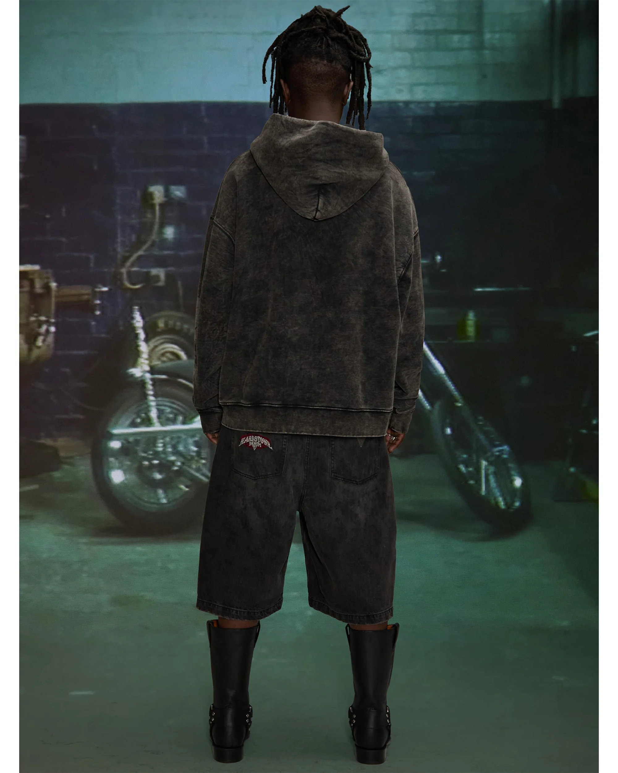 HARDSTONE Skull Hoodie - Image 4