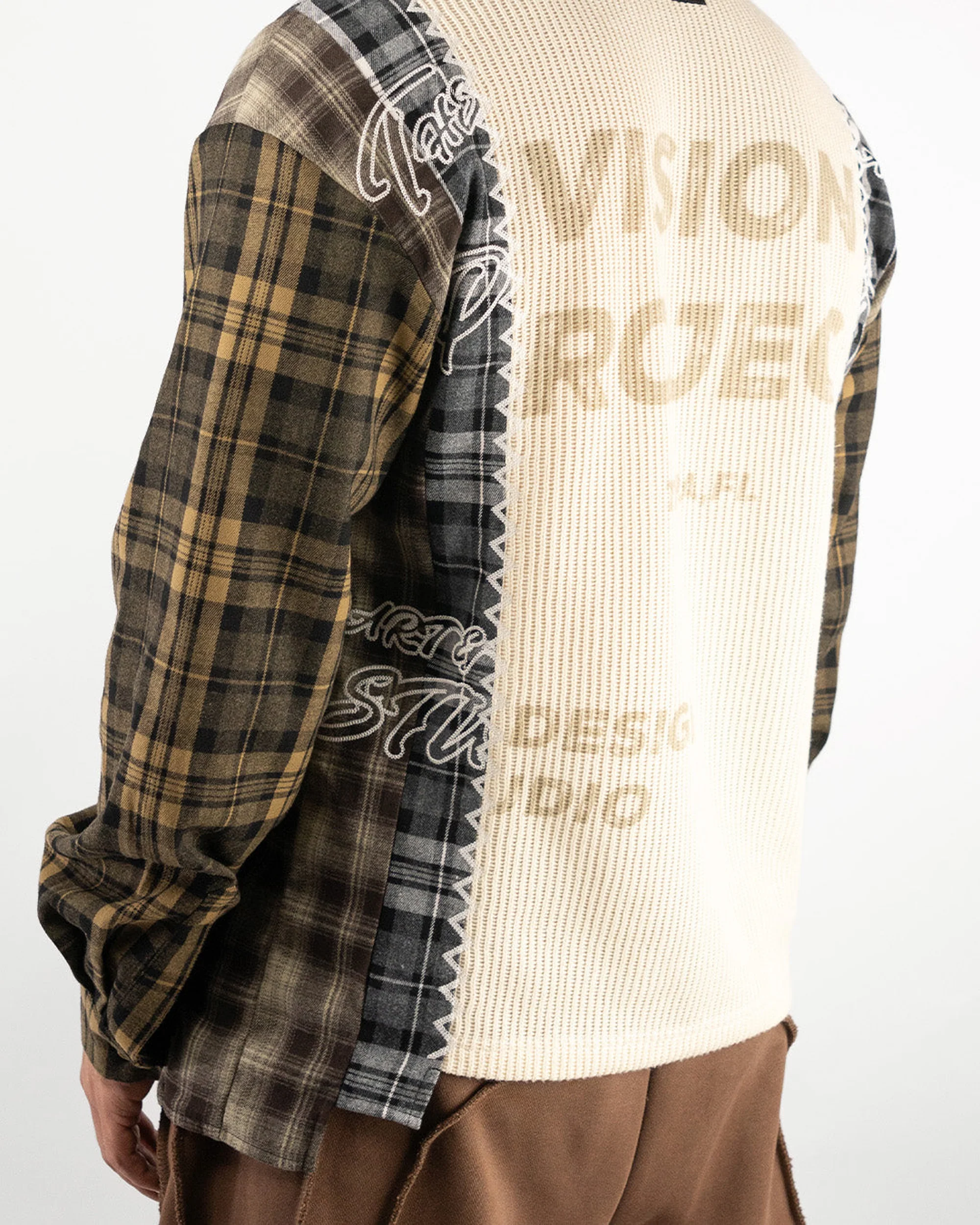 "Harvest Patchwork" Knitted Flannel - Image 2