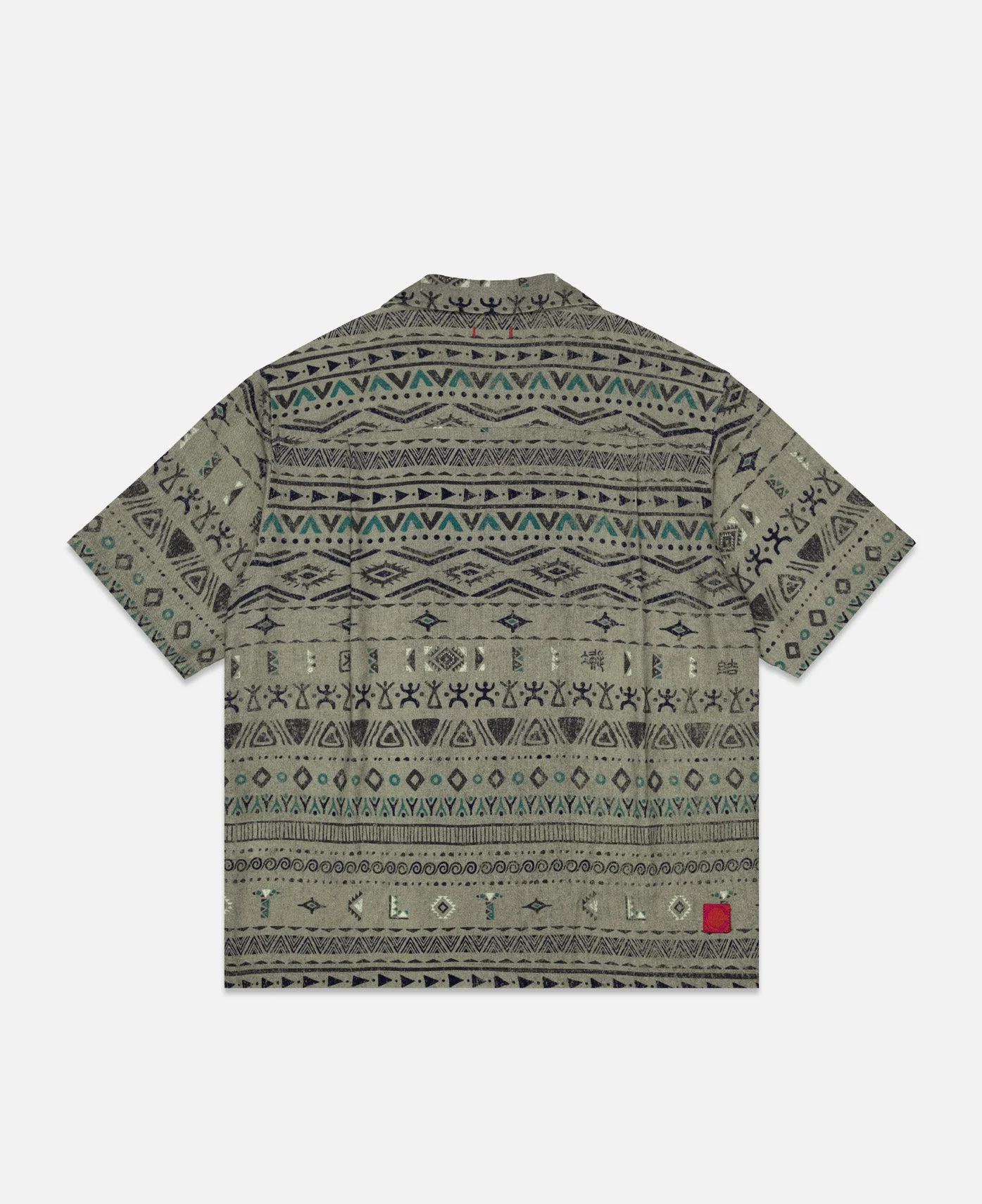 Hawaiian Tribal Shirt (Beige) - Image 7