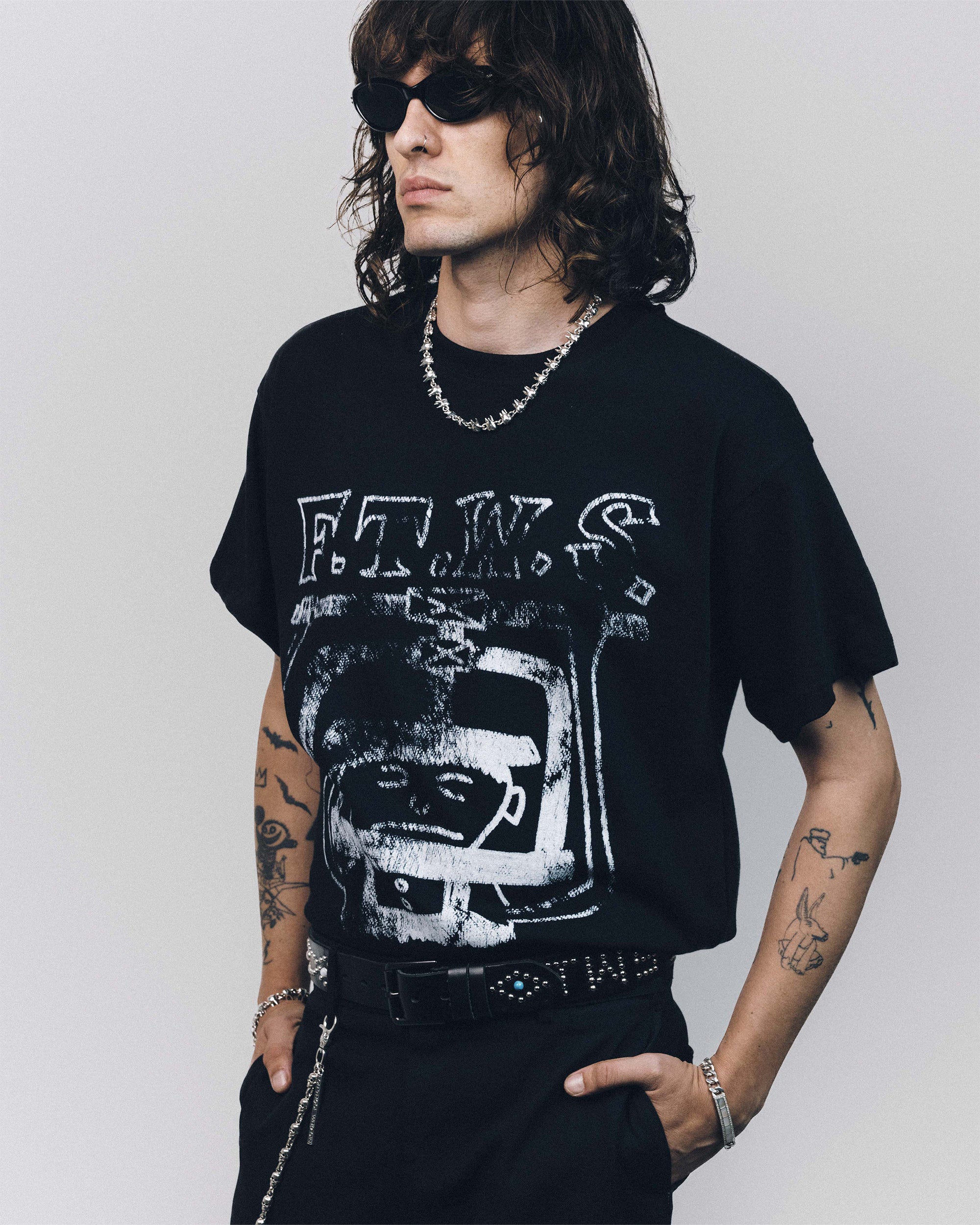 HEADACHE TEE BLACK - Image 3