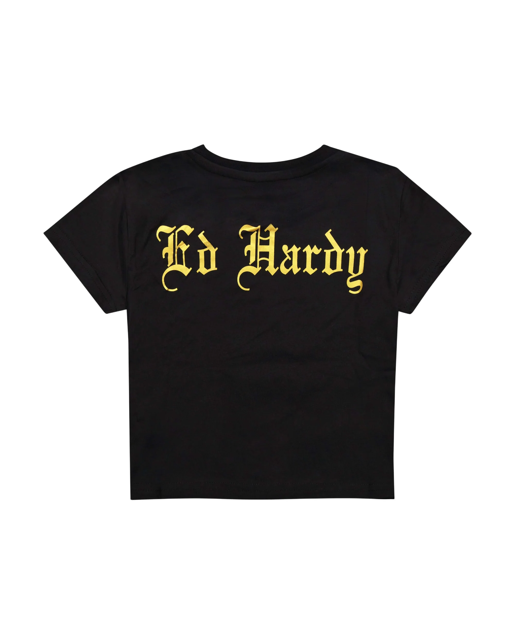 Heart Flame Rhinestone Baby Tee - Image 2